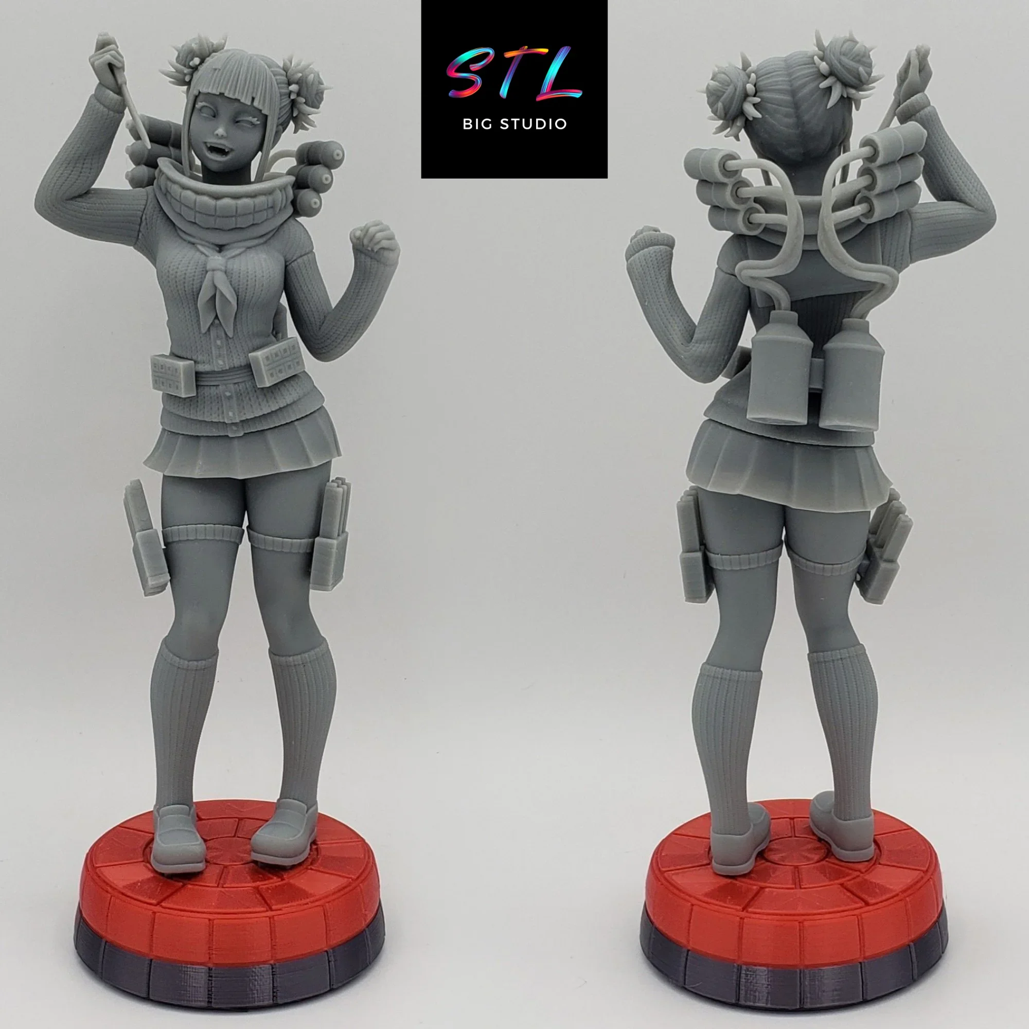 my hero academia stl himiko toga impresion 3d my hero academia stl himiko toga impresion 3d