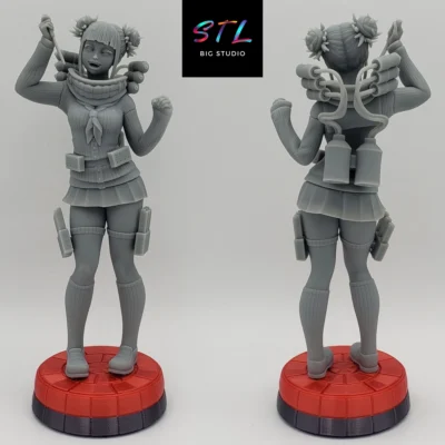 my hero academia stl himiko toga impresion 3d
