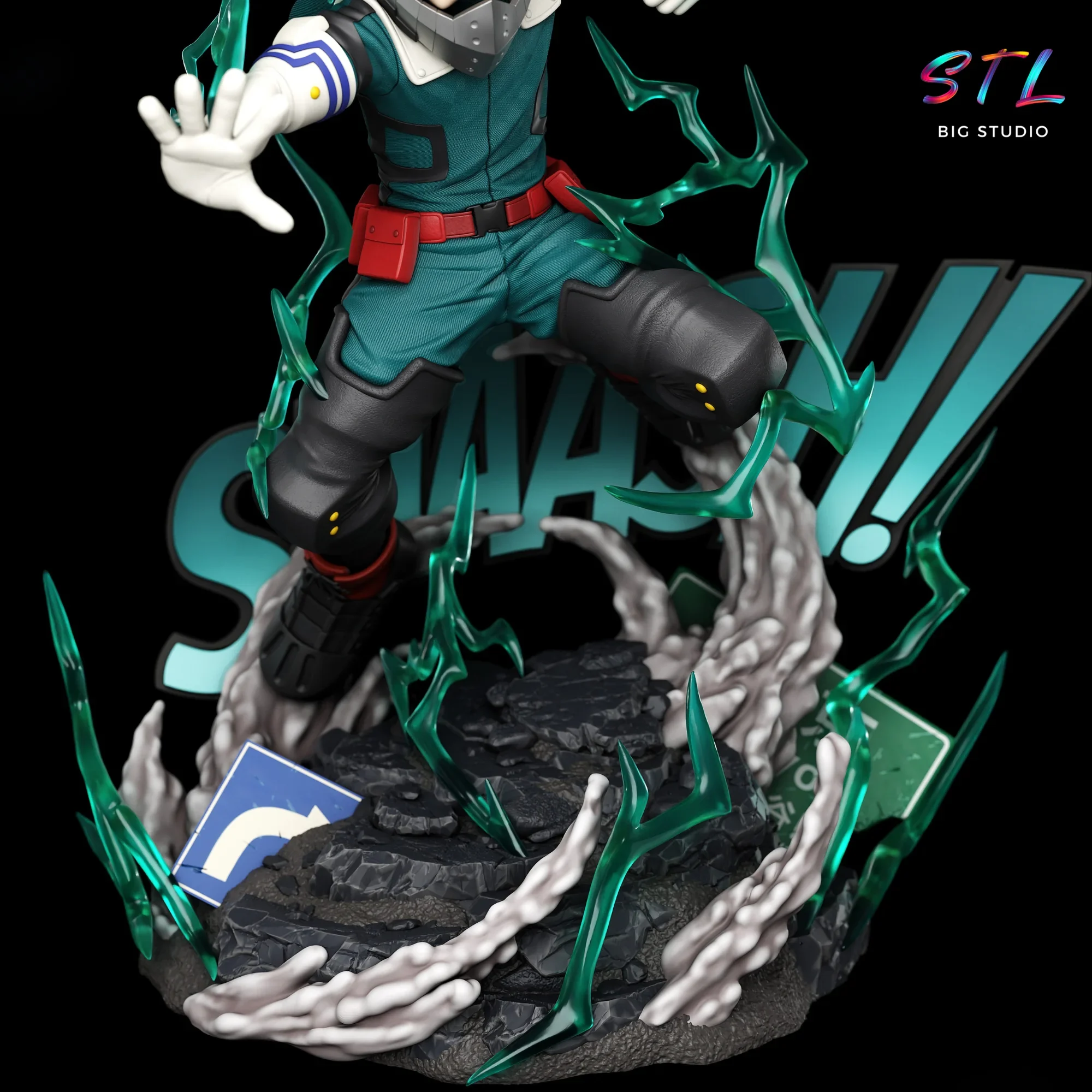 my hero academia stl izuku midoriya para impresion 3d my hero academia stl izuku midoriya para impresion 3d