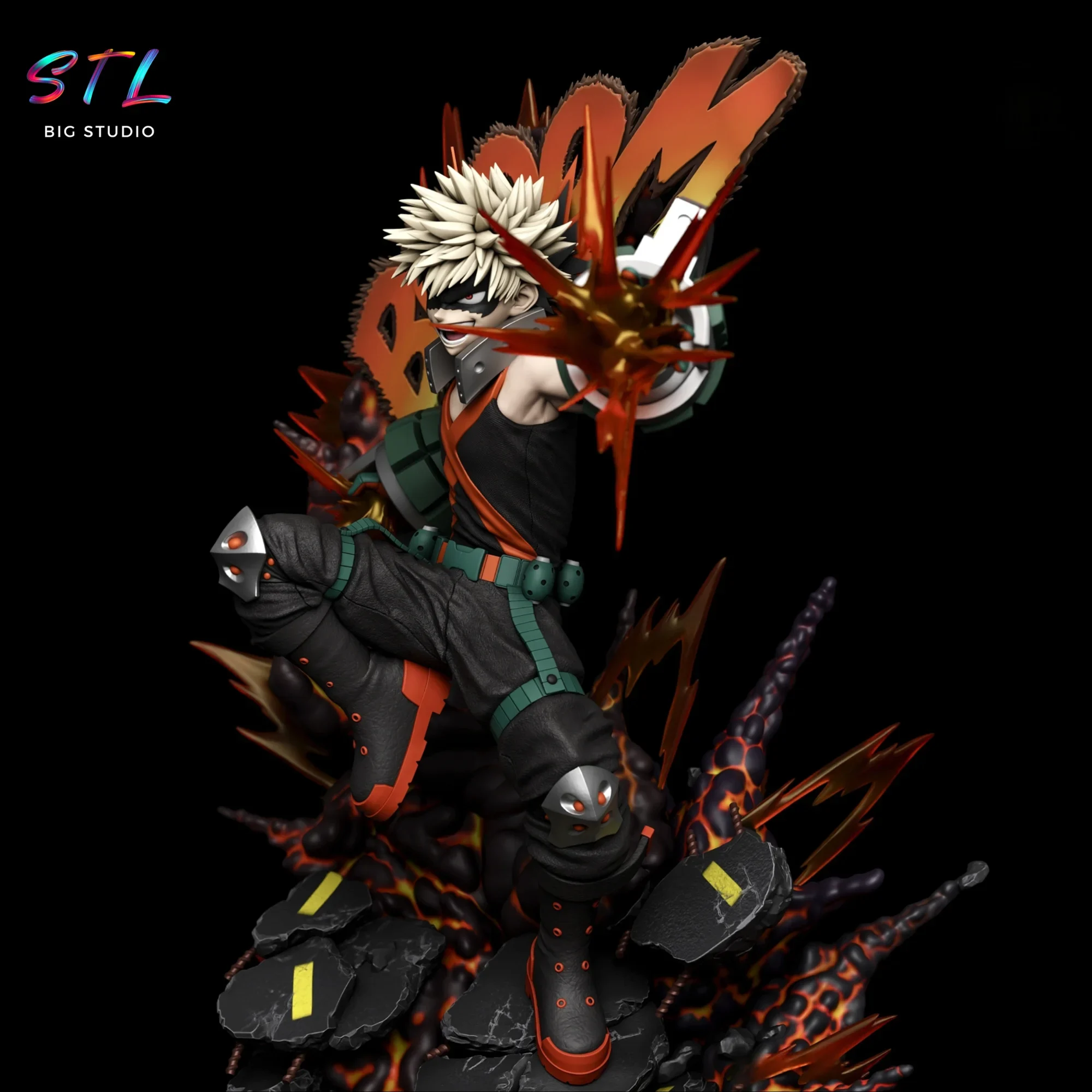 my hero academia stl katsuki bakugo para impresion 3d my hero academia stl katsuki bakugo para impresion 3d