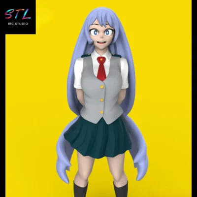 my hero academia stl nejire hado figura impresion 3d