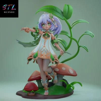 nahida stl genshin impact impresion 3d