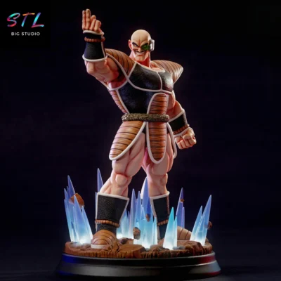 nappa stl dragon ball impresion 3d