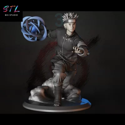 naruto rasengan stl impresion 3d