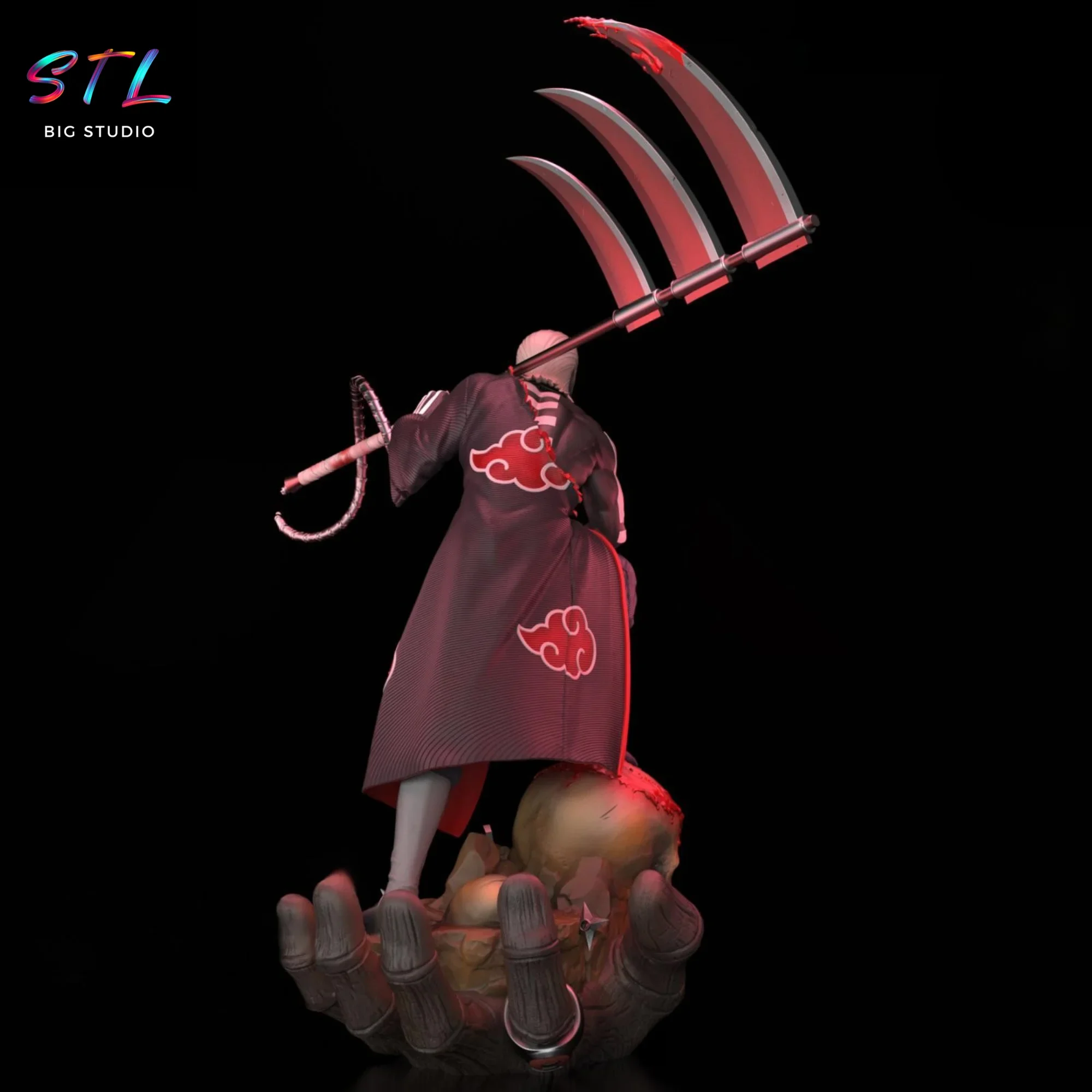 naruto shippuden stl hidan akatsuki para impresion 3d naruto shippuden stl hidan akatsuki para impresion 3d