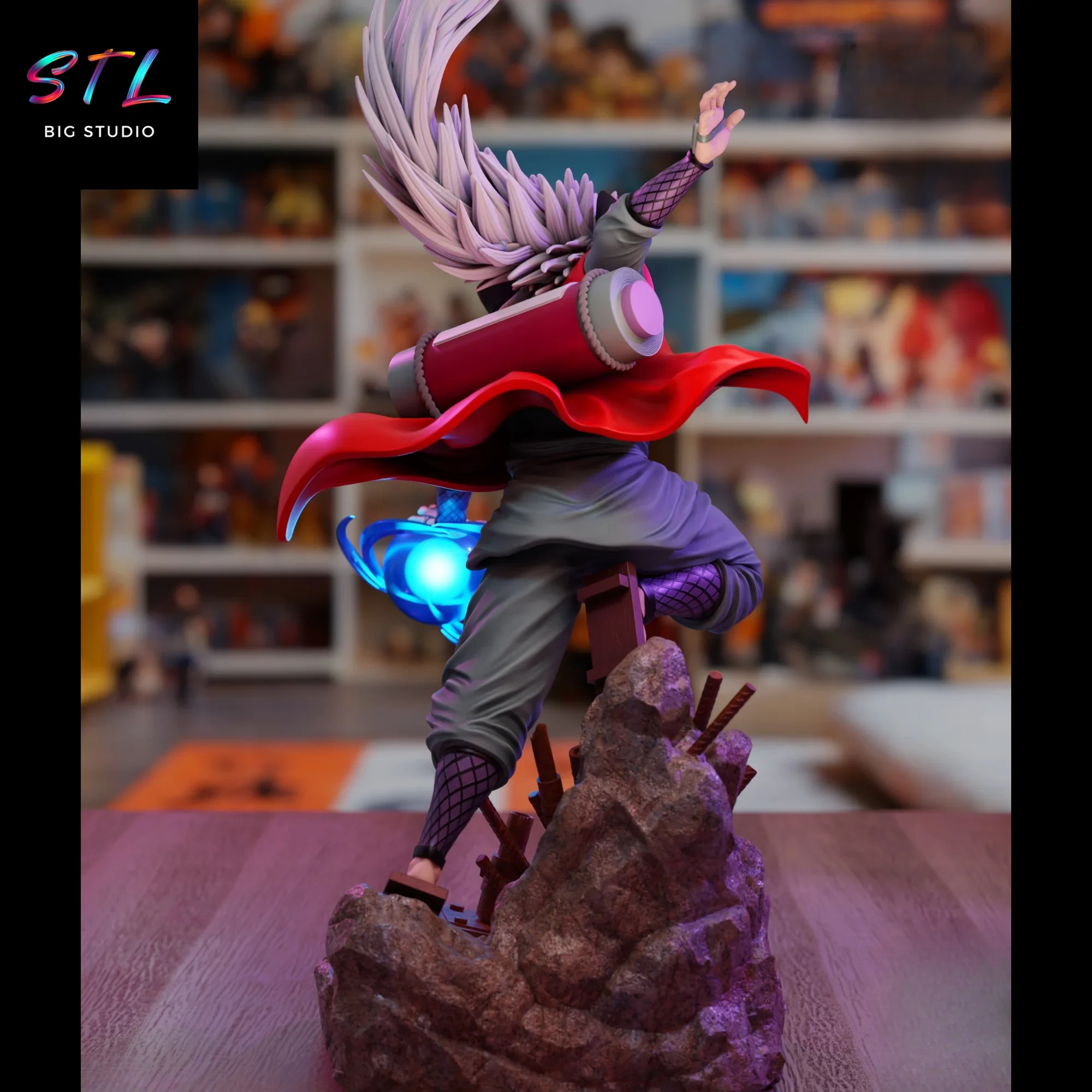 naruto shippuden stl jiraiya para impresion 3d naruto shippuden stl jiraiya para impresion 3d