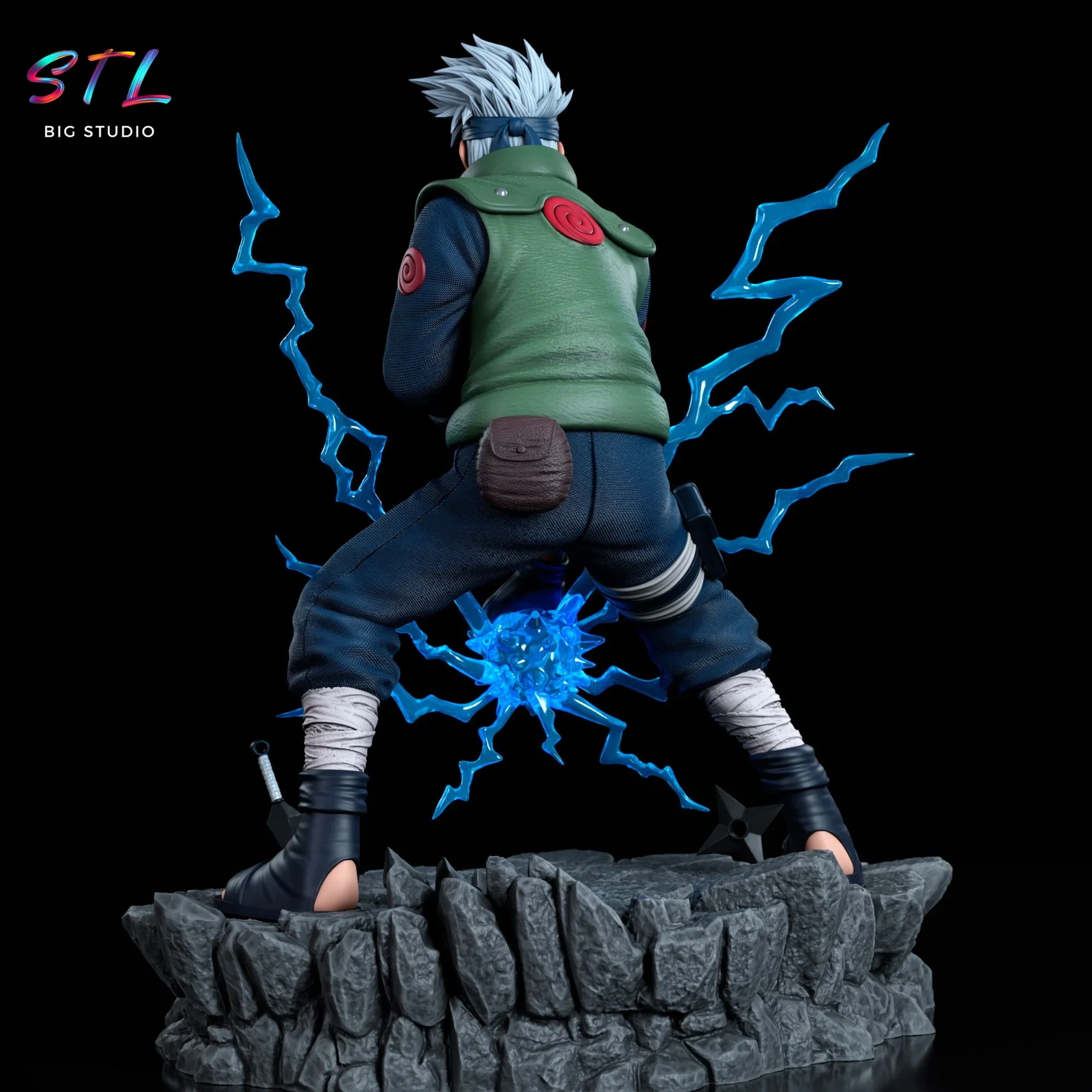 naruto shippuden stl kakashi hatake impresion 3d naruto shippuden stl kakashi hatake impresion 3d