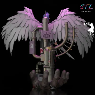 naruto shippuden stl konan akatsuki impresion 3d