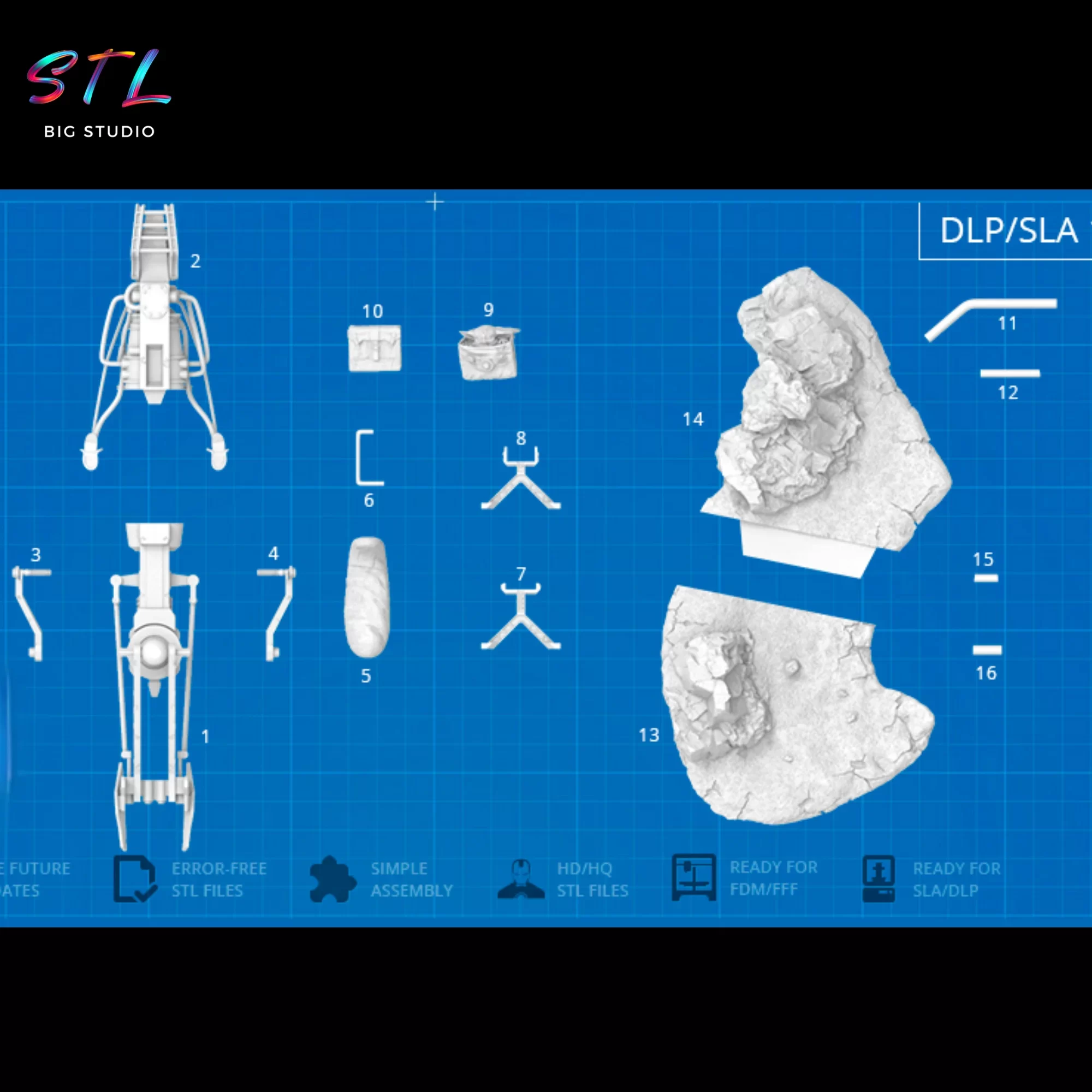 nave star wars mandalorian stl speeder bike impresion 3d nave star wars mandalorian stl speeder bike impresion 3d