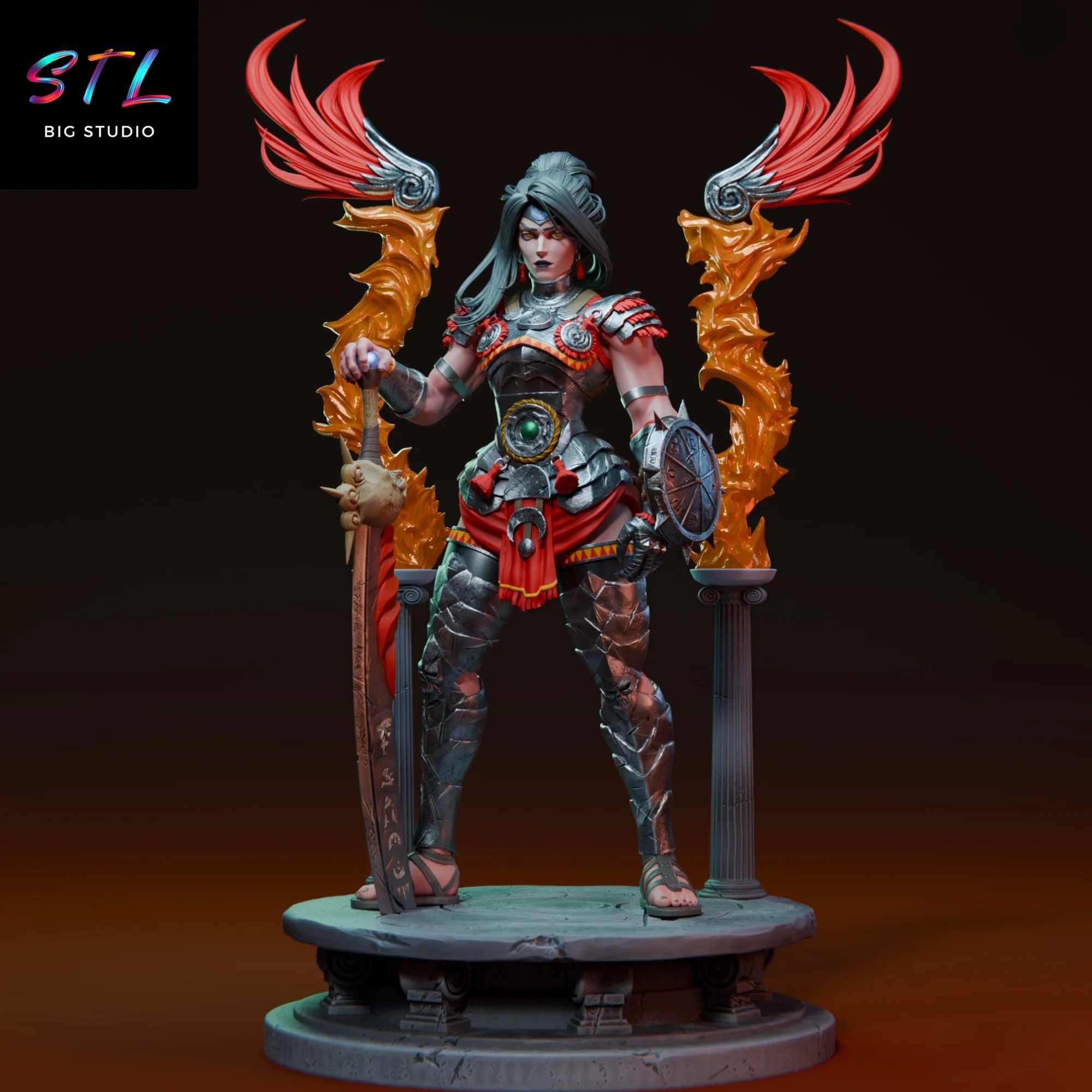 nemesis stl hades para impresion 3d
