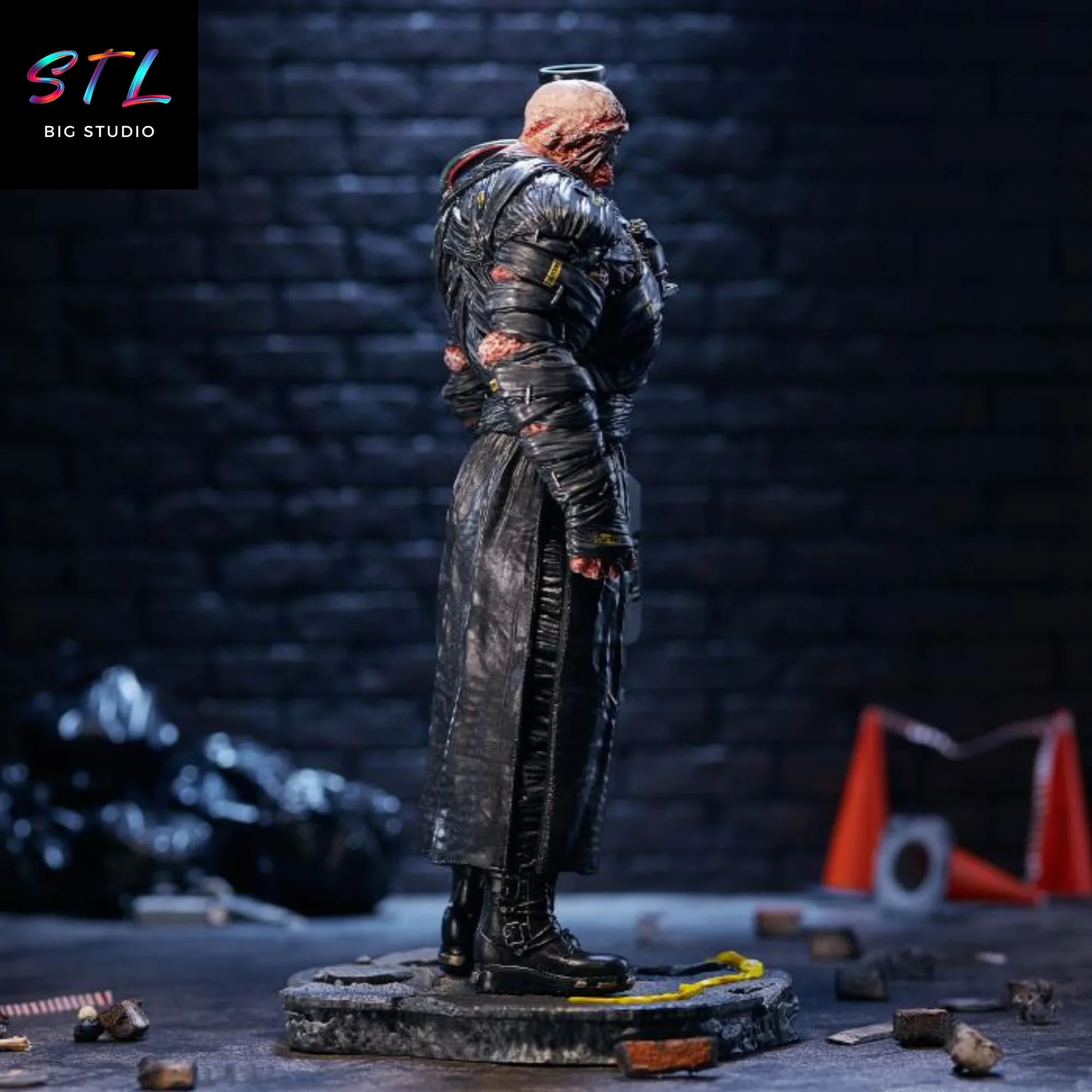 nemesis stl impresion 3d figura resident evil 3 nemesis stl impresion 3d figura resident evil 3