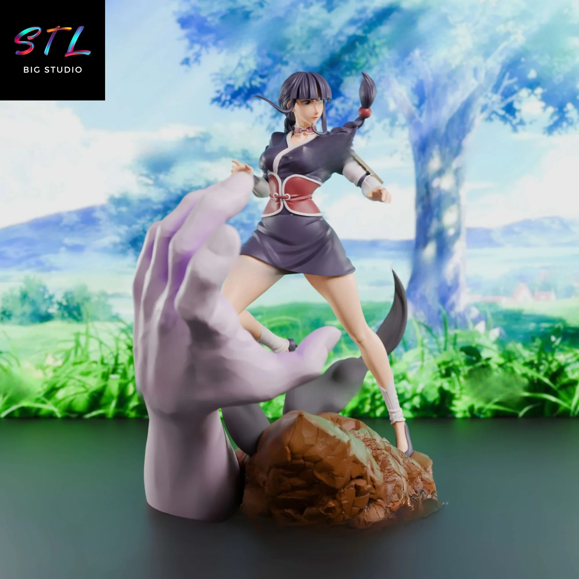 nemu kurotsuchi stl bleach para impresion 3d nemu kurotsuchi stl bleach para impresion 3d