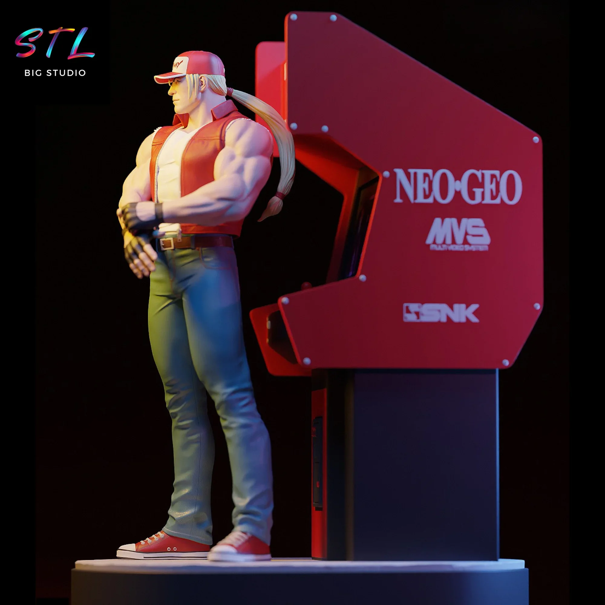 neo geo stl terry bogard impresion 3d fatal fury neo geo stl terry bogard impresion 3d fatal fury