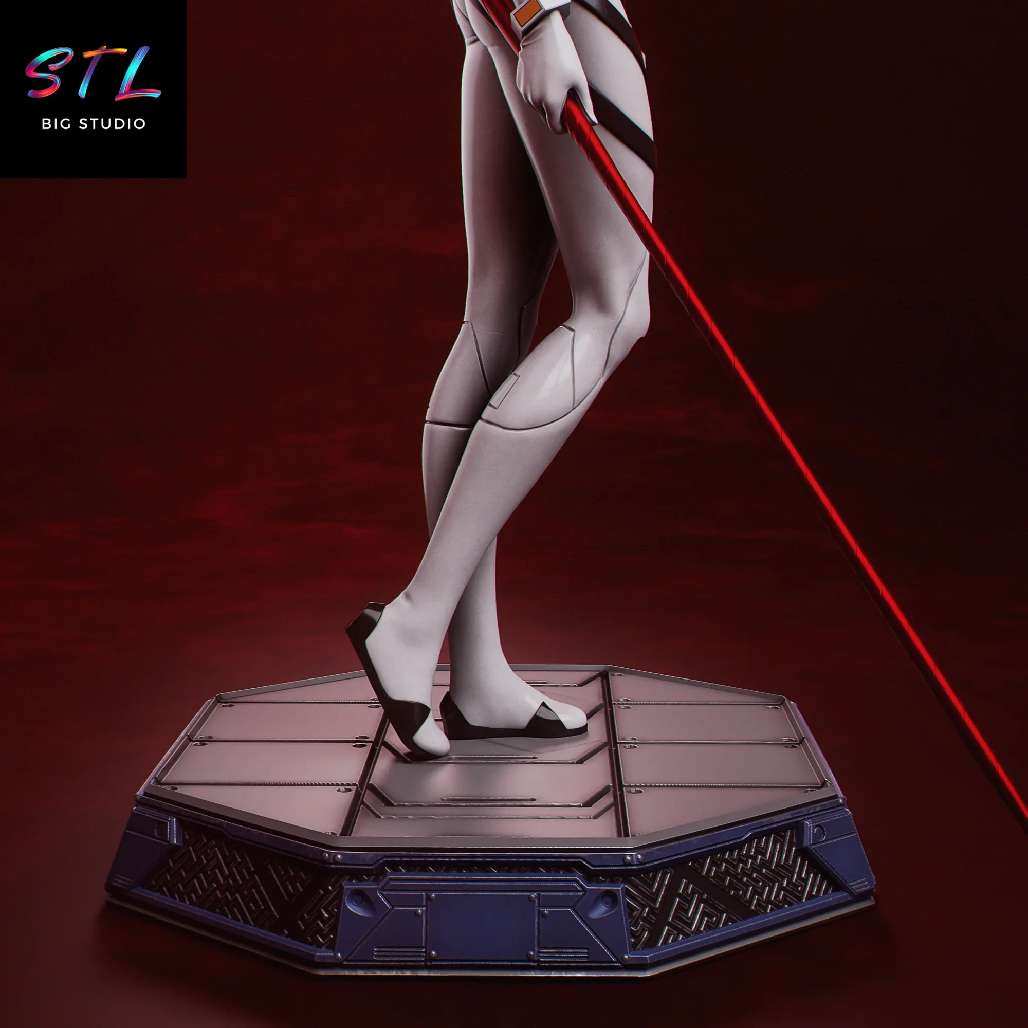 neon genesis evangelion stl rei ayanami impresion 3d neon genesis evangelion stl rei ayanami impresion 3d