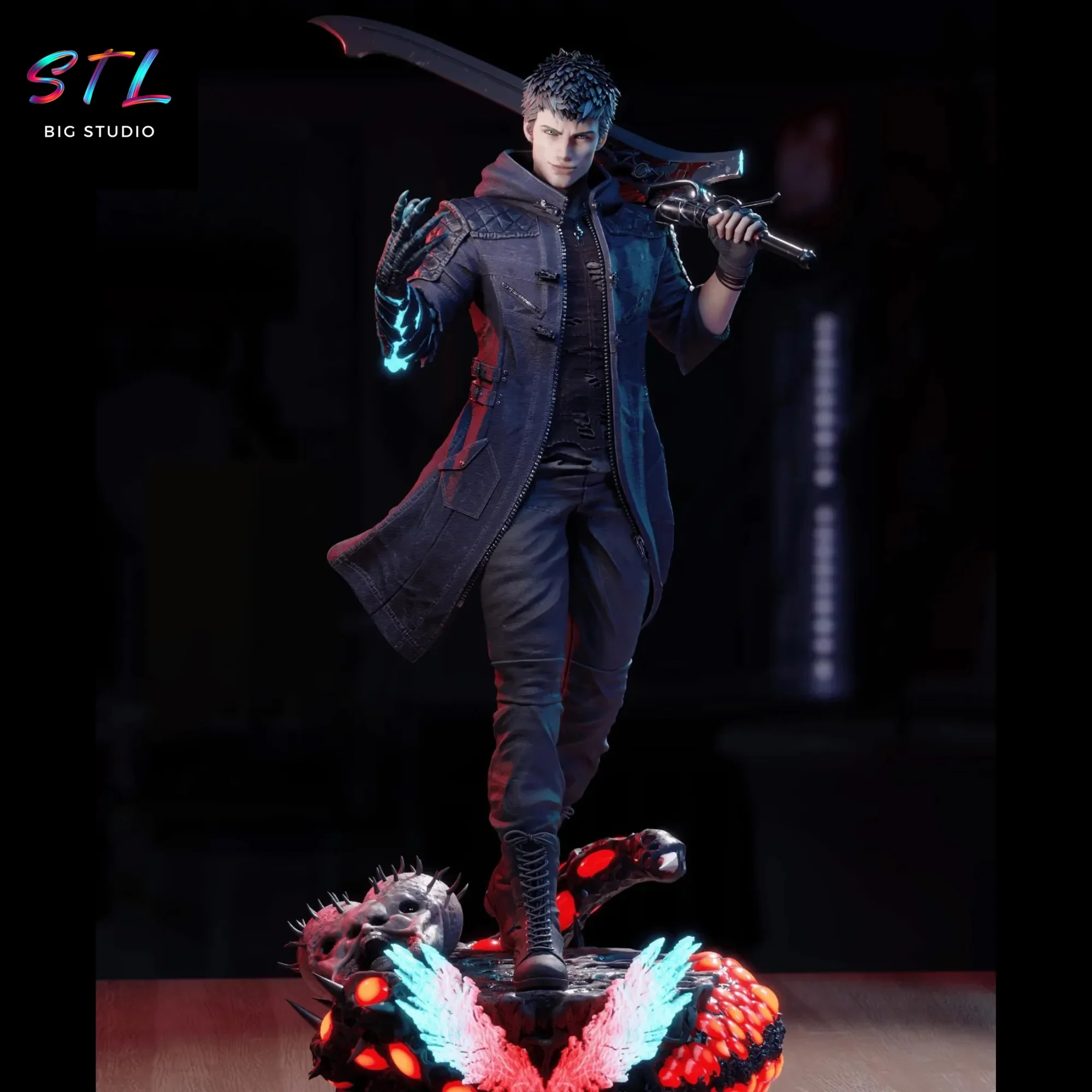 nero stl devil may cry para impresion 3d nero stl devil may cry para impresion 3d