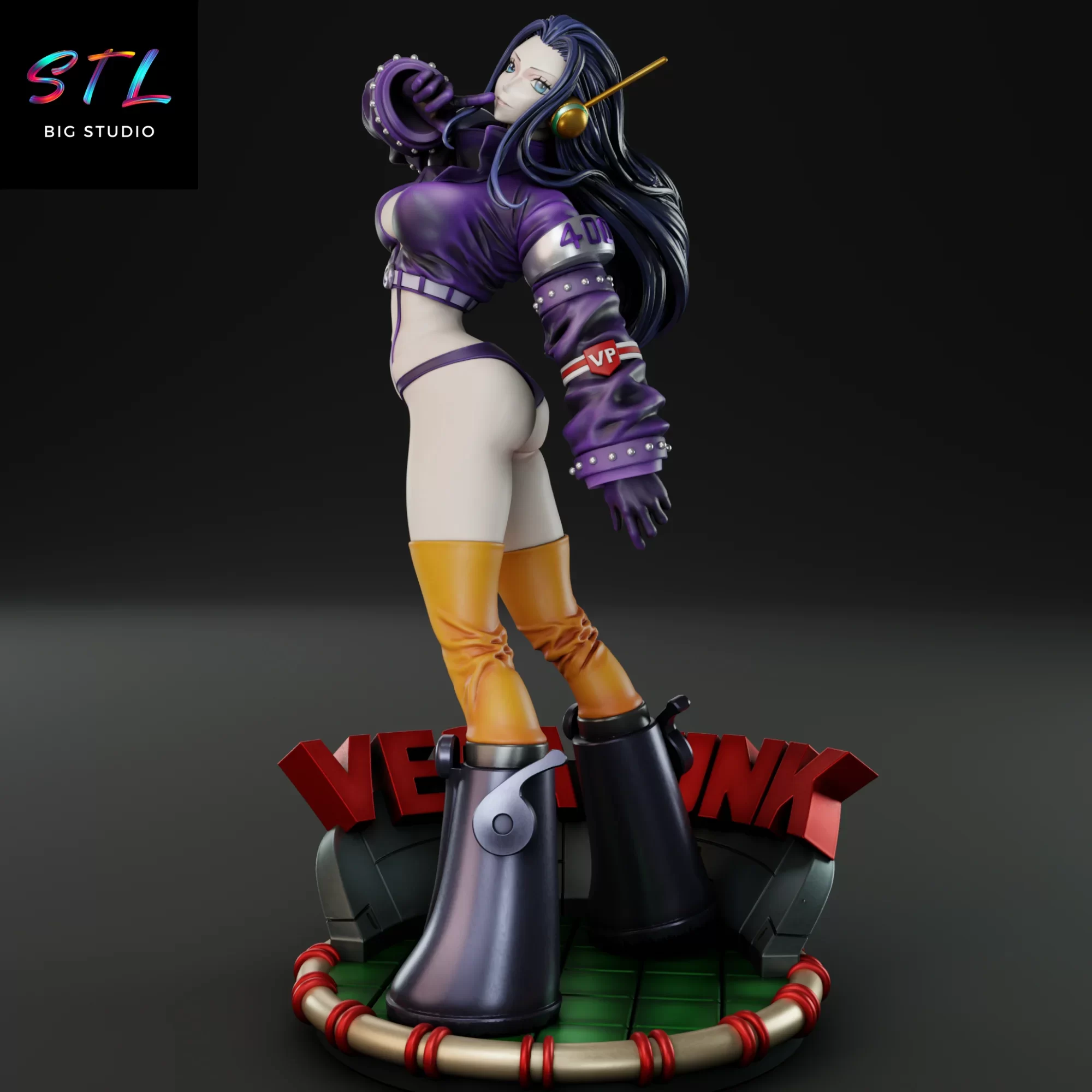 nico robin egghead stl impresion 3d one piece