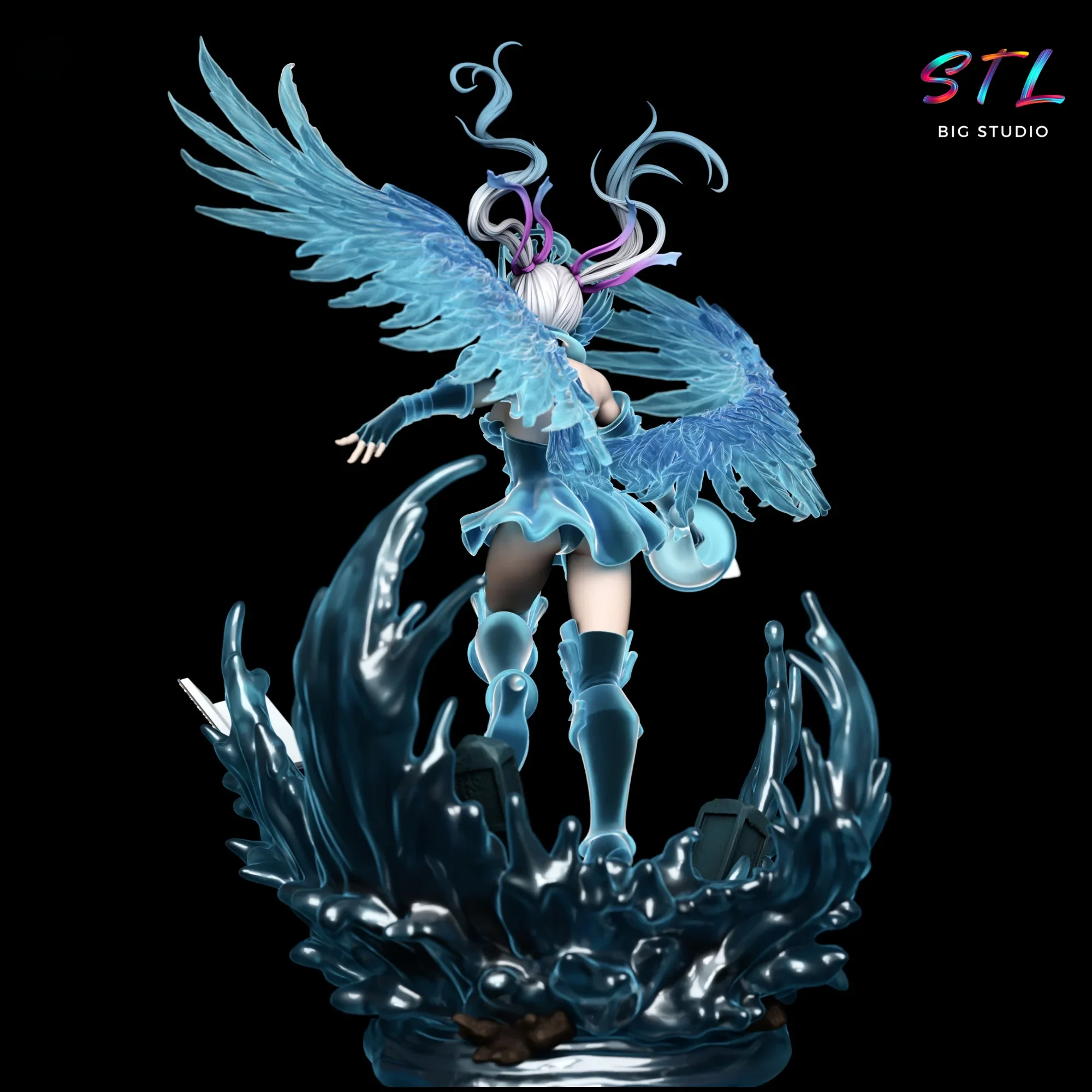 noelle silva stl para impresion 3d figura black clover noelle silva stl para impresion 3d figura black clover