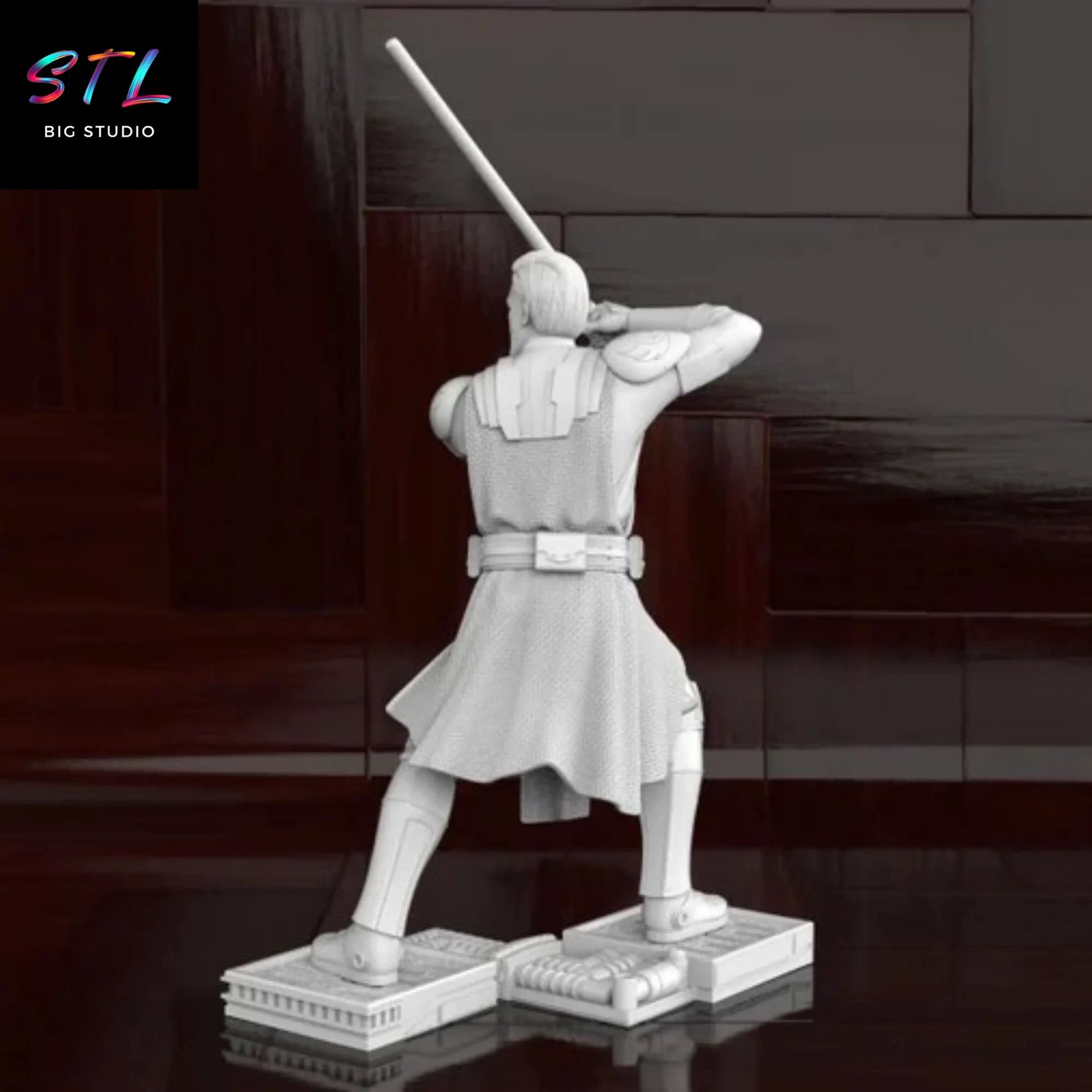 obi wan kenobi star wars stl impresion 3d obi wan kenobi star wars stl impresion 3d