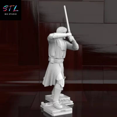 obi wan kenobi stl imprimir 3d star wars