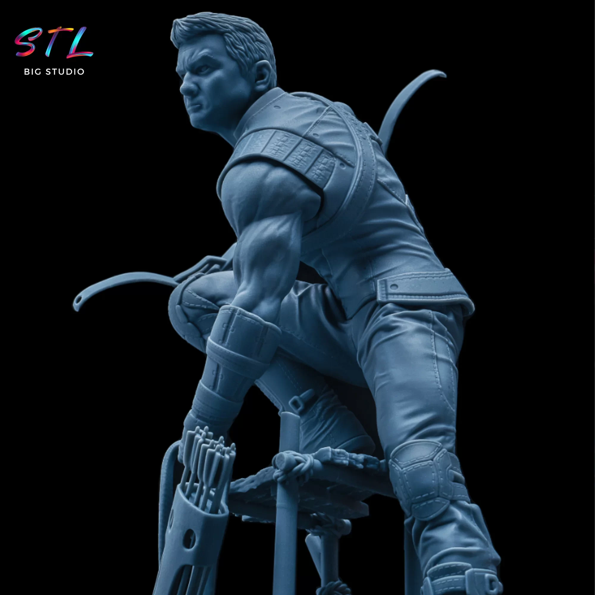 ojo de halcon stl vengadores impresion 3d marvel ojo de halcon stl vengadores impresion 3d marvel