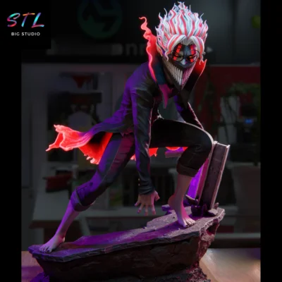 okarun stl impresion 3d dandadan