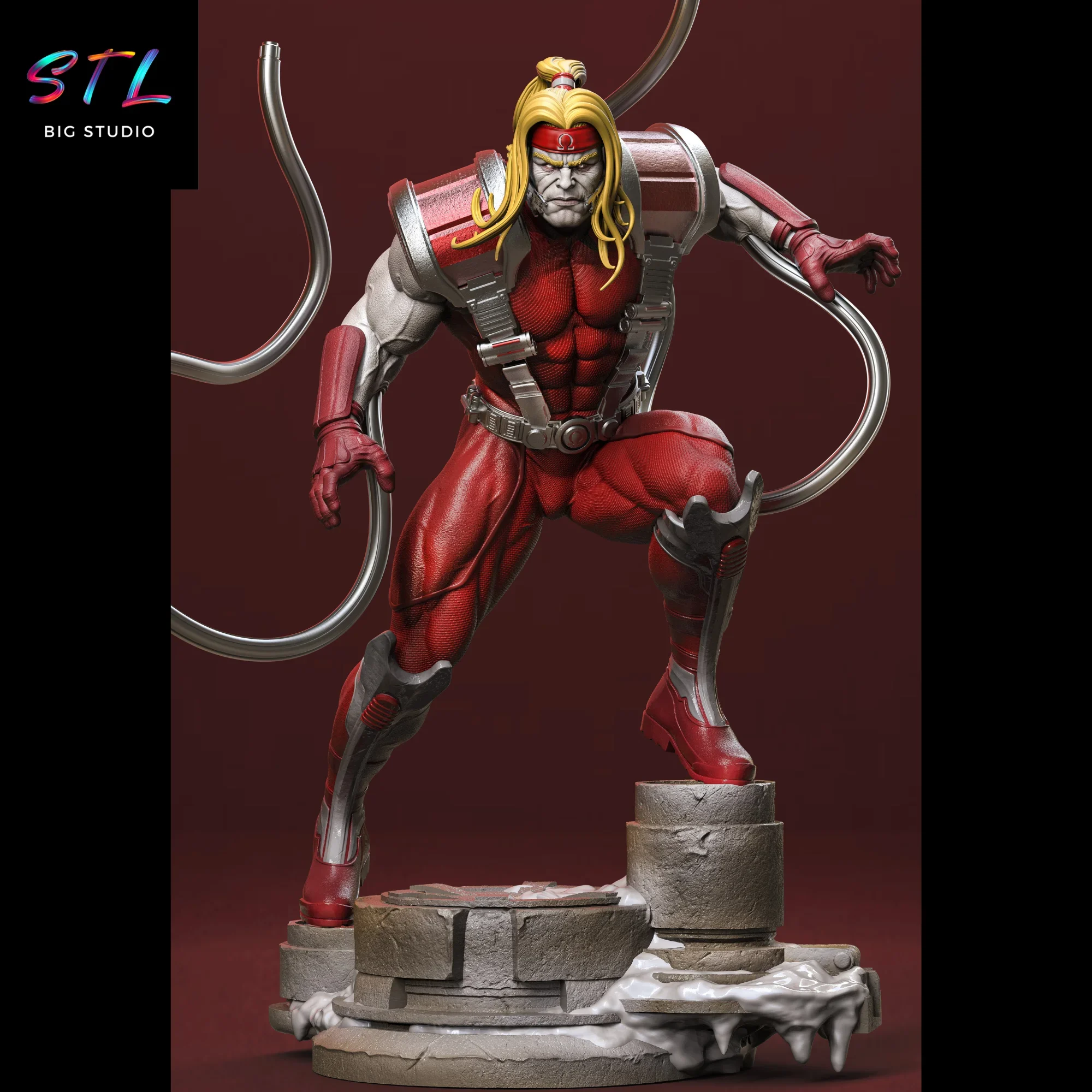 omega red stl x-men para impresion 3d omega red stl x-men para impresion 3d