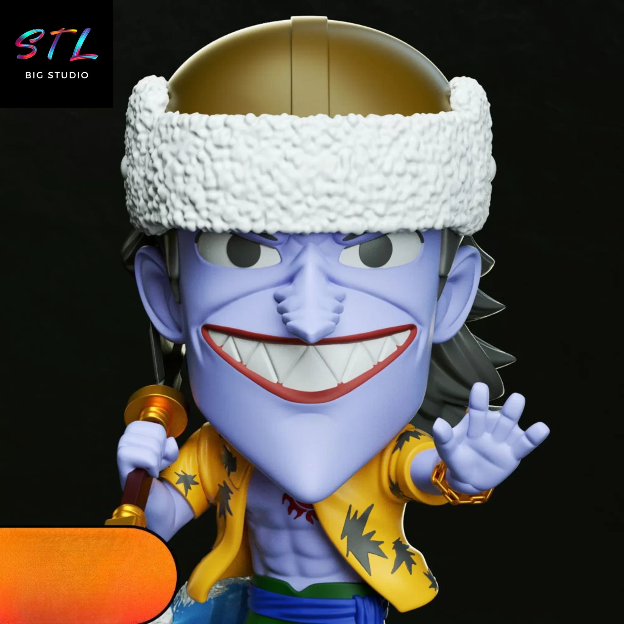 one piece arlong chibi kawaii impresion 3d one piece arlong chibi kawaii impresion 3d