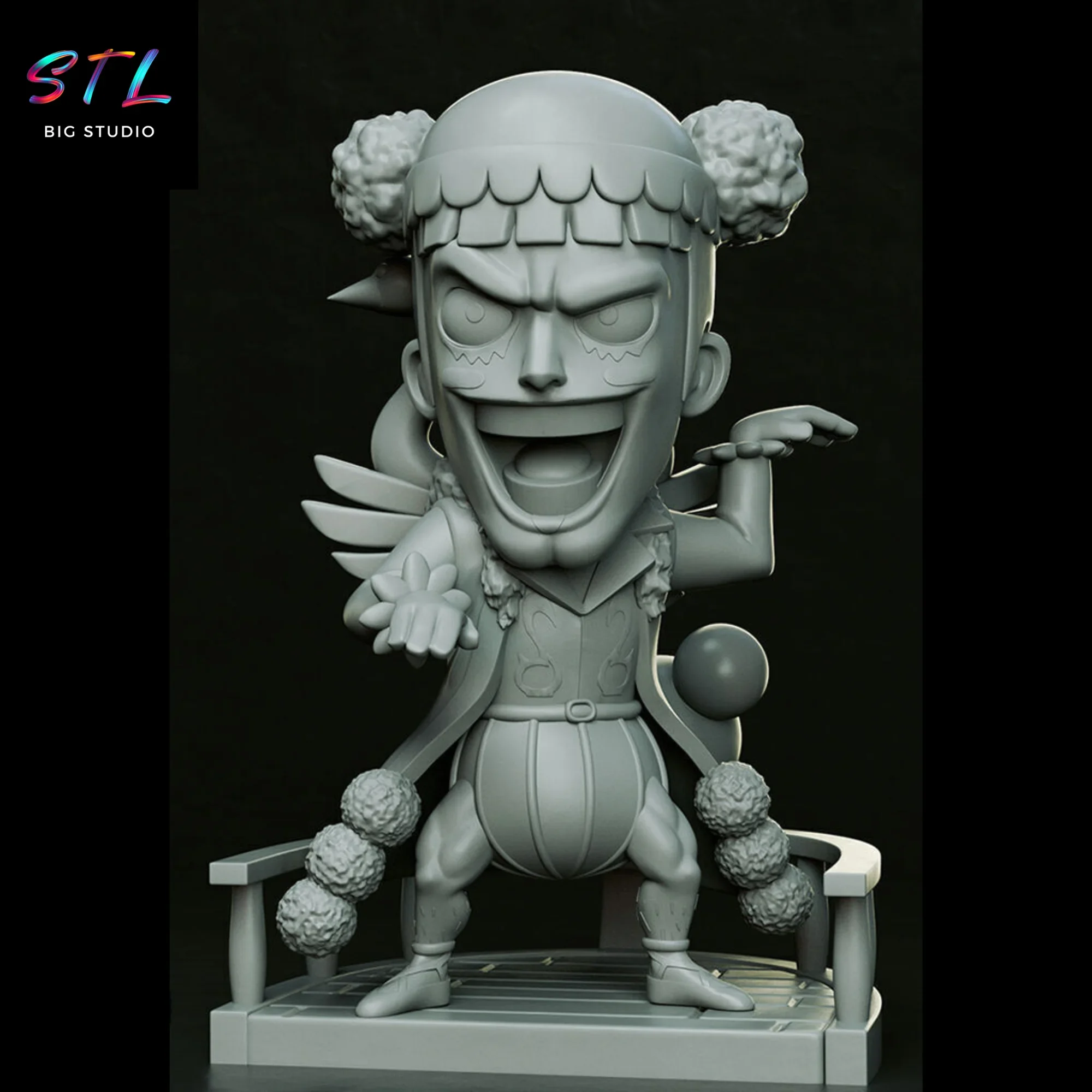 one piece chibi stl bon clay kawaii impresion 3d one piece chibi stl bon clay kawaii impresion 3d