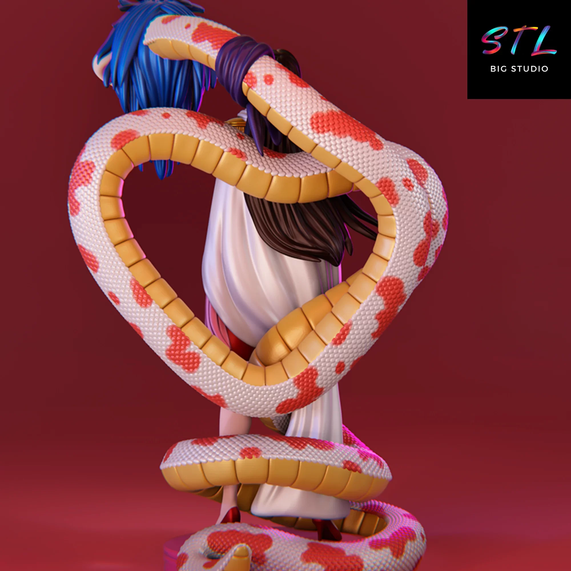 one piece stl boa hancock impresion 3d anime one piece stl boa hancock impresion 3d anime