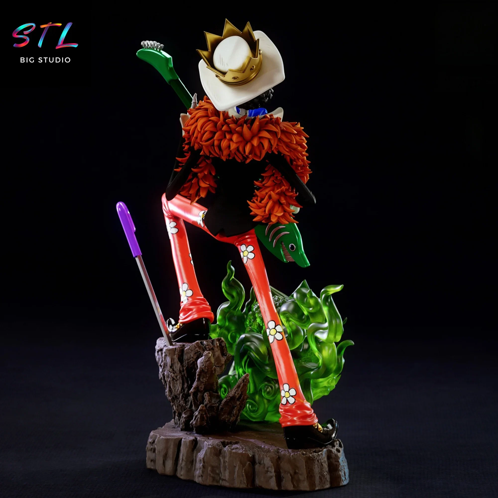 one piece stl brook soul king para impresion 3d one piece stl brook soul king para impresion 3d