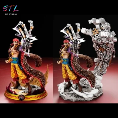 one piece stl eustass kid figura para impresion 3d