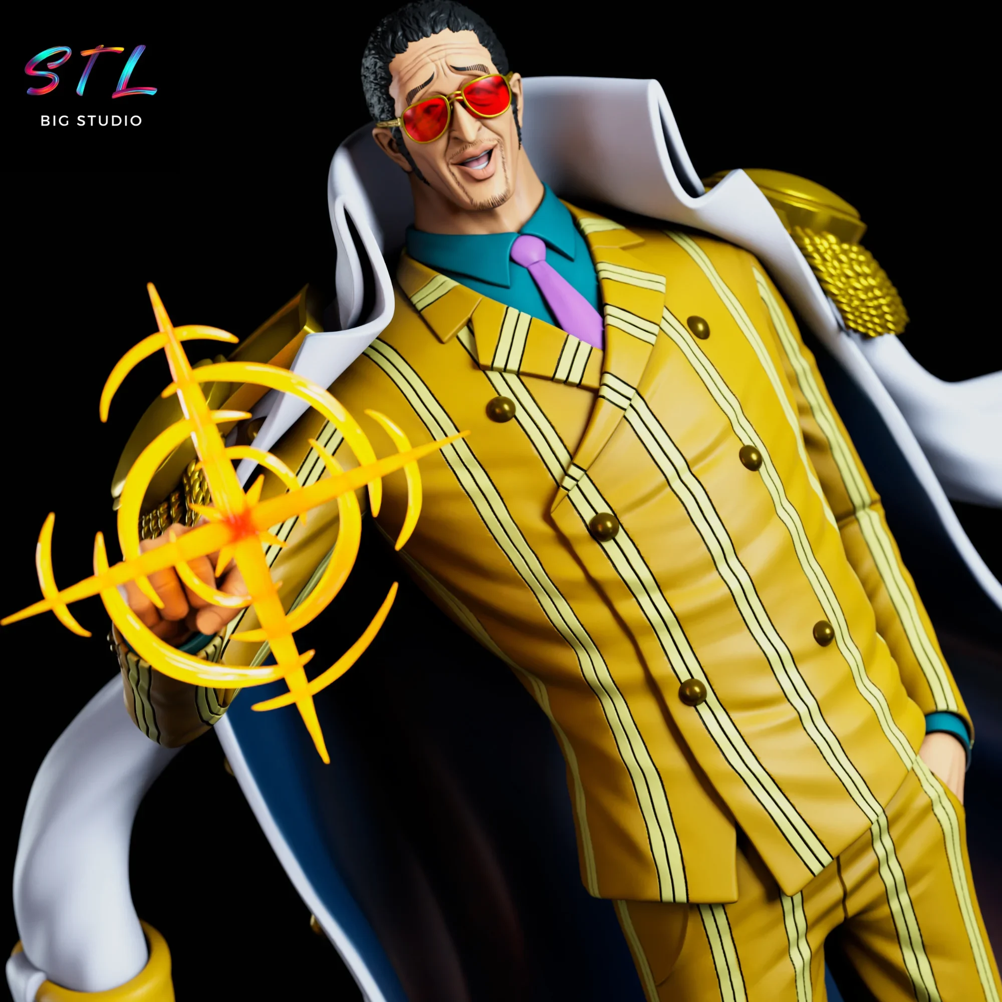one piece stl kizaru impresion 3d one piece stl kizaru impresion 3d