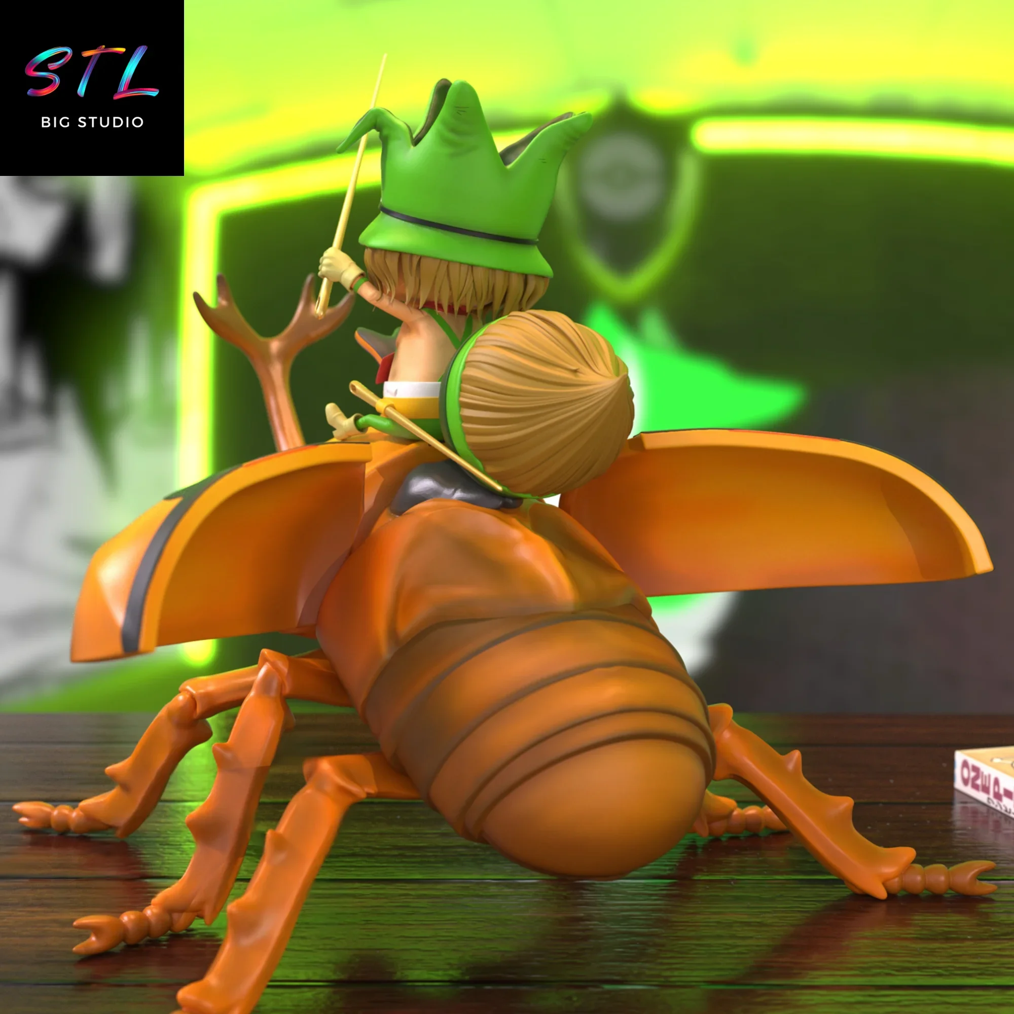 one piece stl leo y yellow kabu para impresion 3d one piece stl leo y yellow kabu para impresion 3d