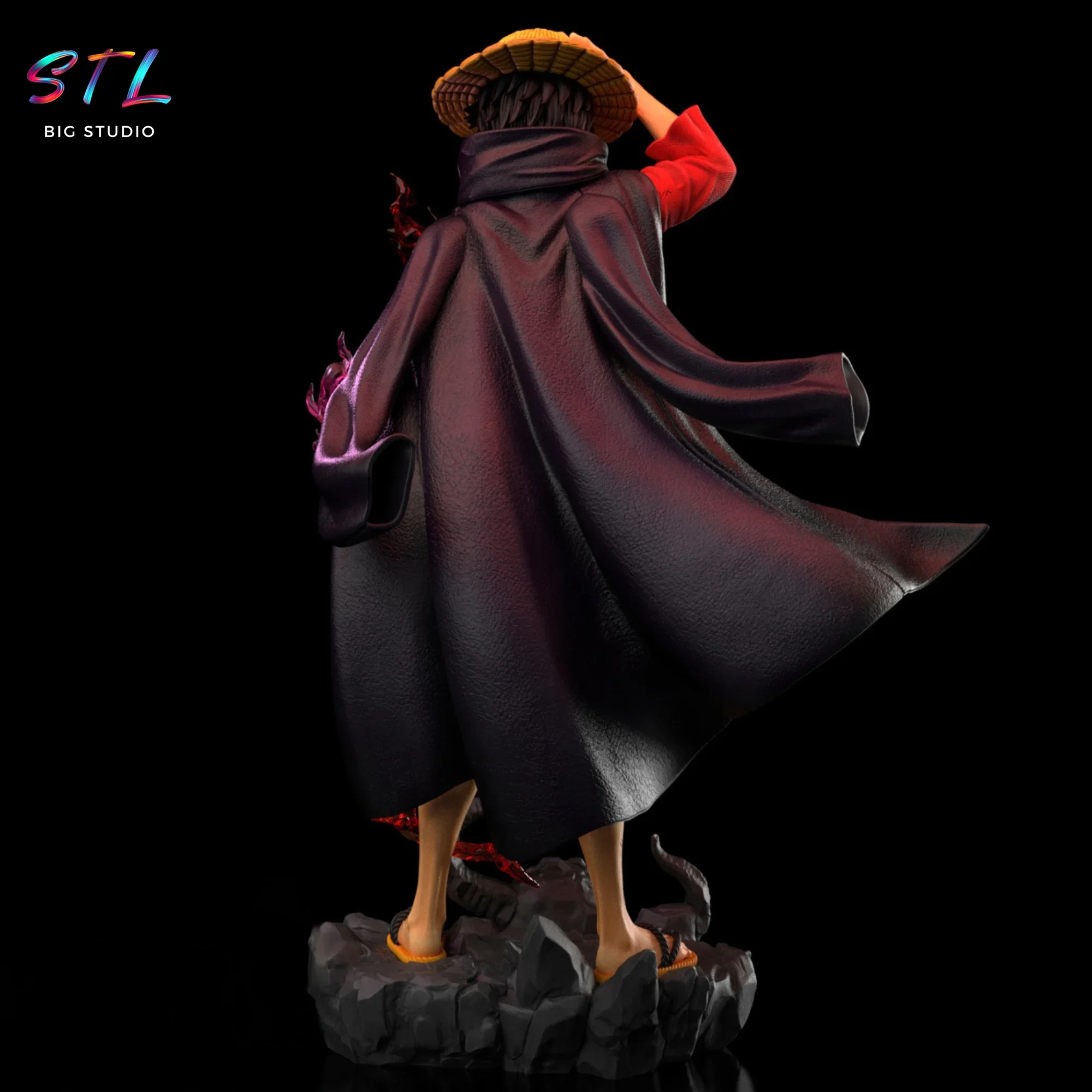 one piece stl luffy onigashima impresion 3d one piece stl luffy onigashima impresion 3d