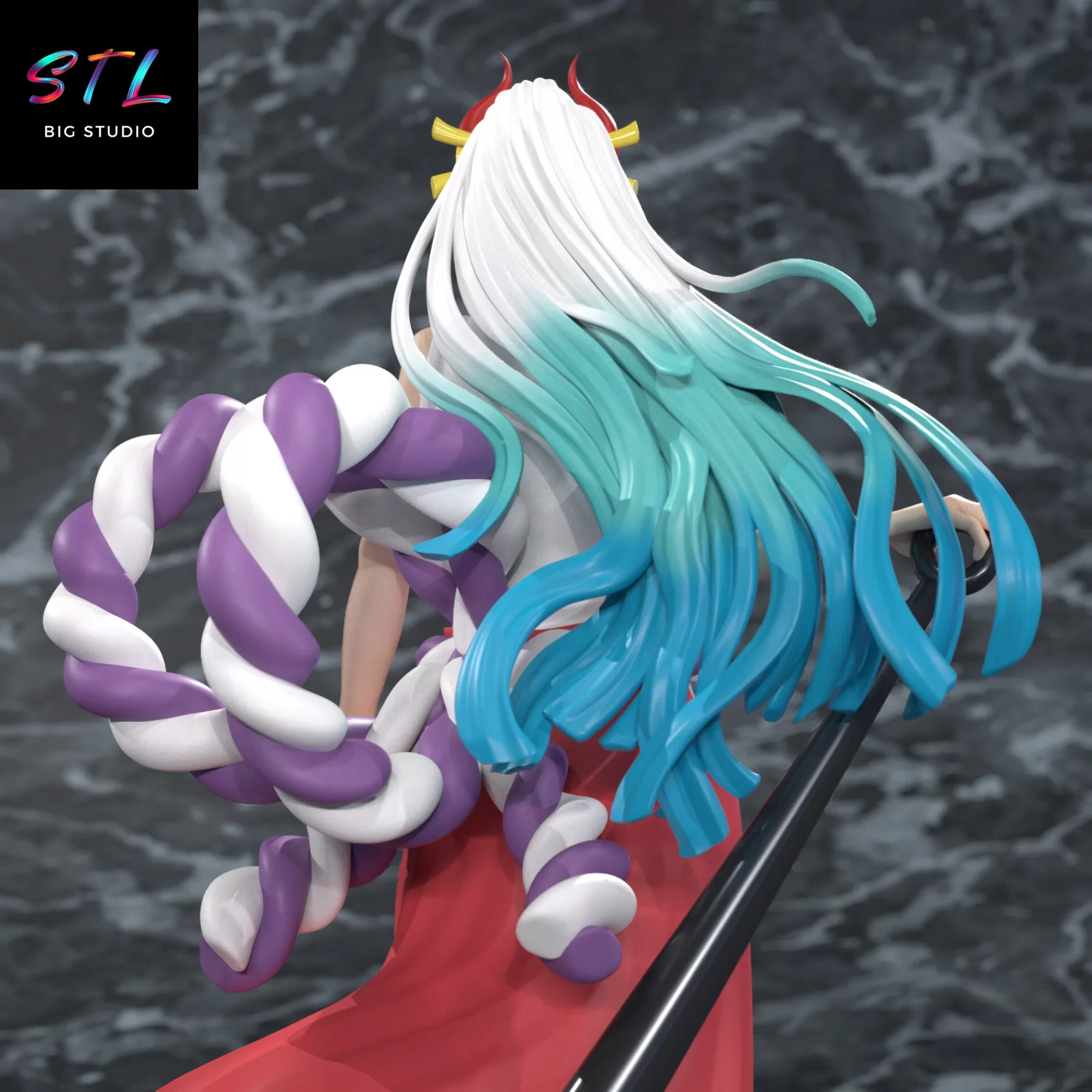 one piece stl yamato impresion 3d one piece stl yamato impresion 3d