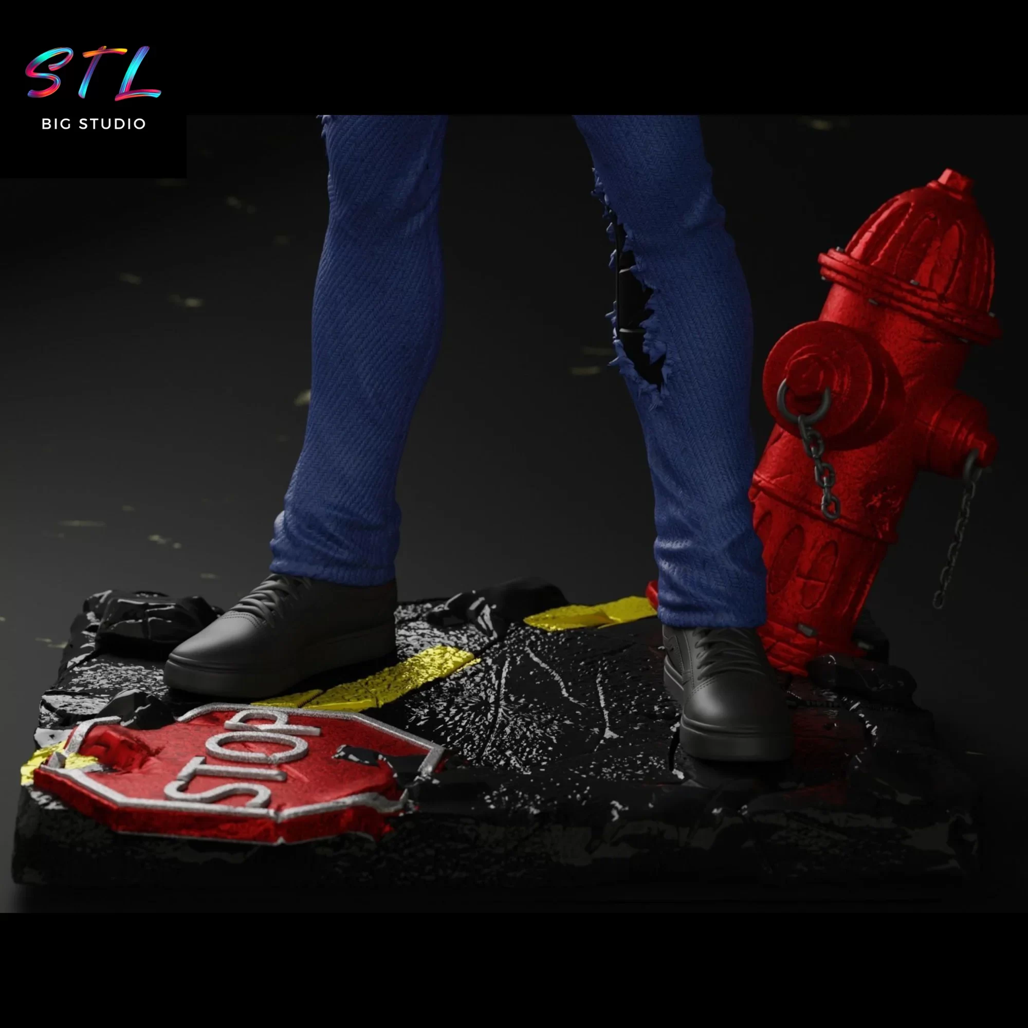 one punch man stl genos diorama imprimir 3d one punch man stl genos diorama imprimir 3d