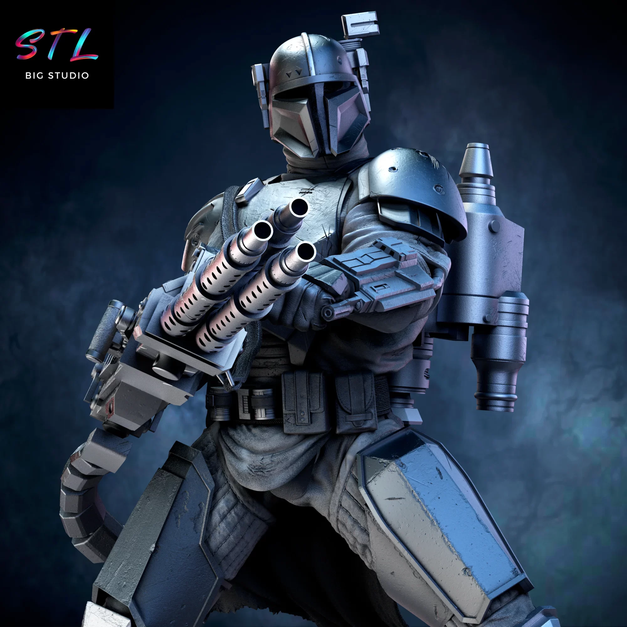 paz vizsla stl star wars impresion 3d paz vizsla stl star wars impresion 3d