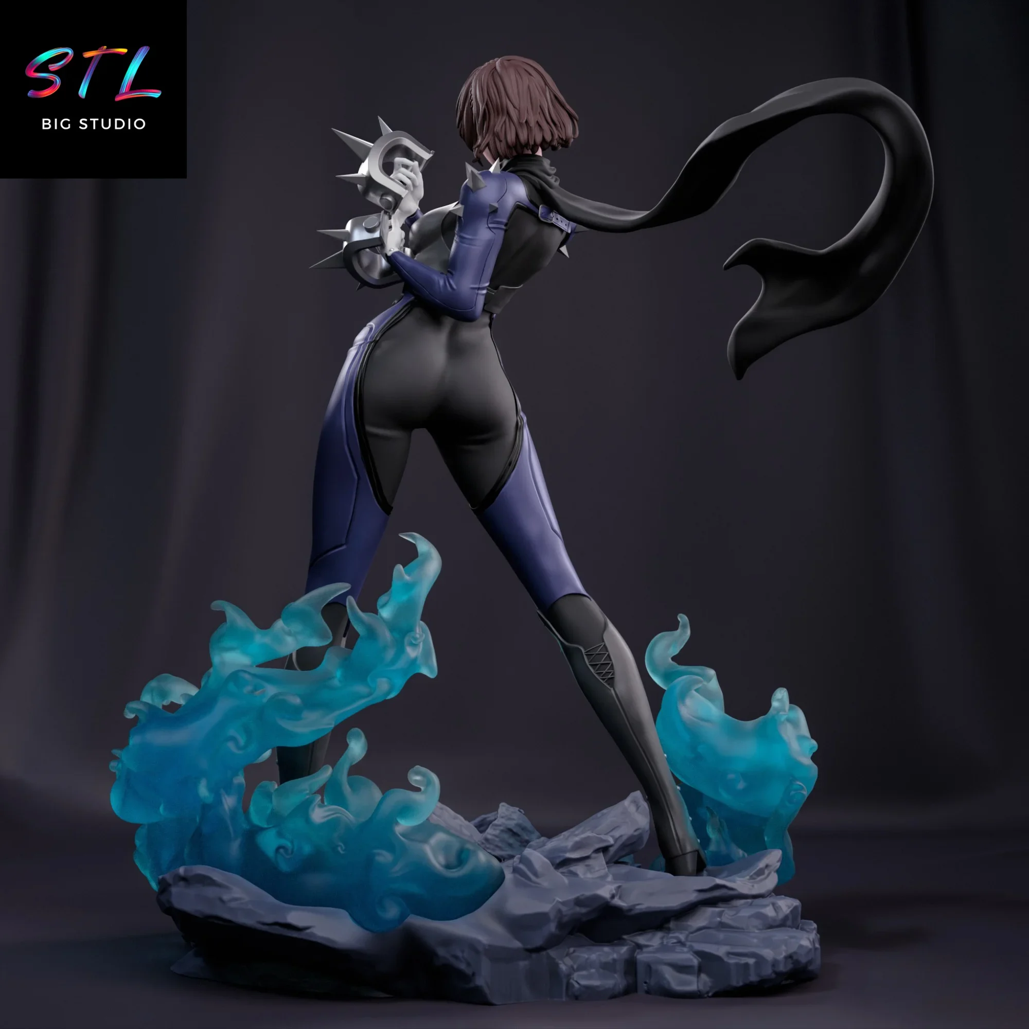 persona 5 stl makoto niijima queen impresion 3d persona 5 stl makoto niijima queen impresion 3d