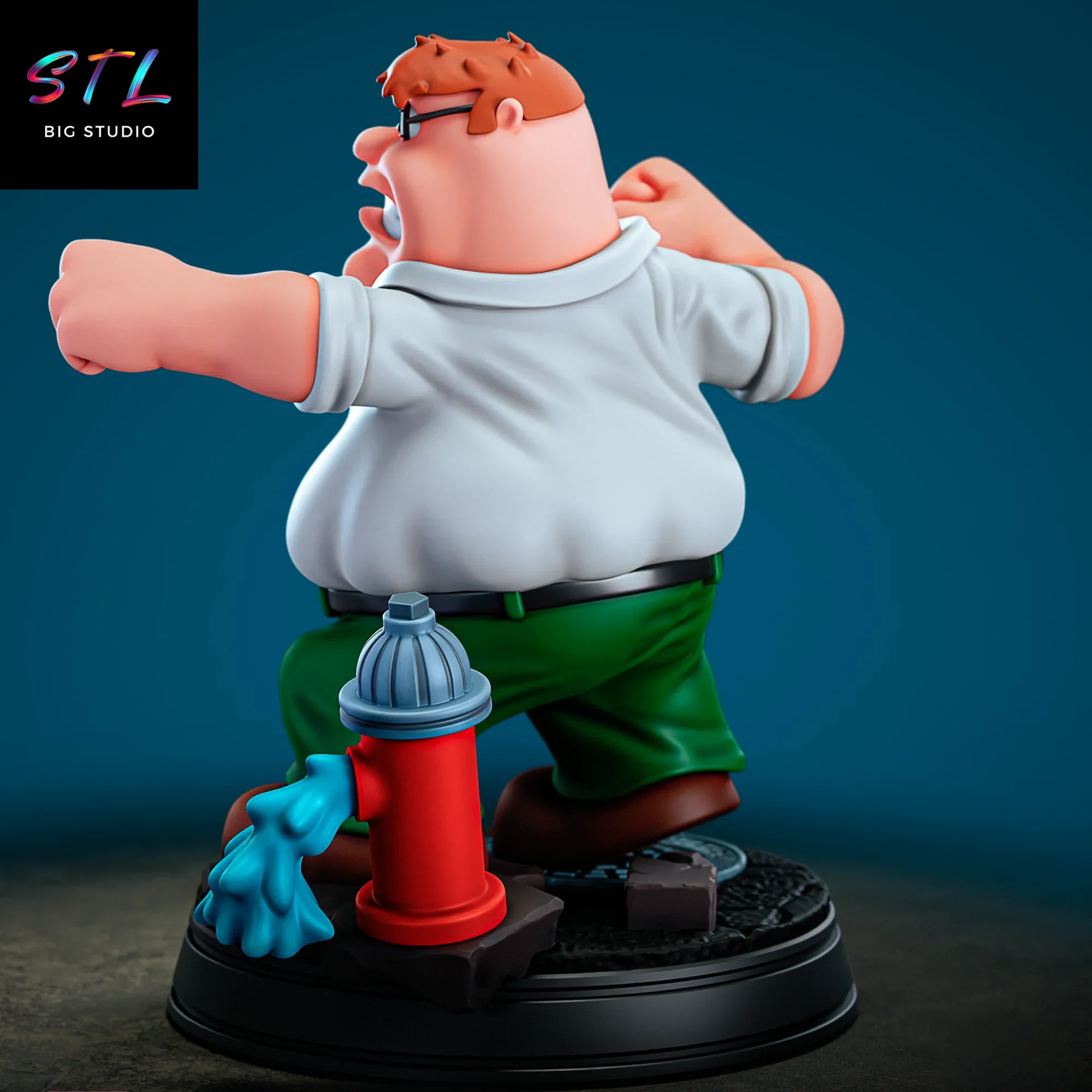 peter griffin stl family guy impresion 3d peter griffin stl family guy impresion 3d