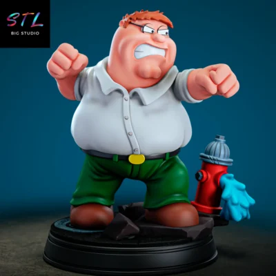 peter griffin stl impresion 3d padre de familia