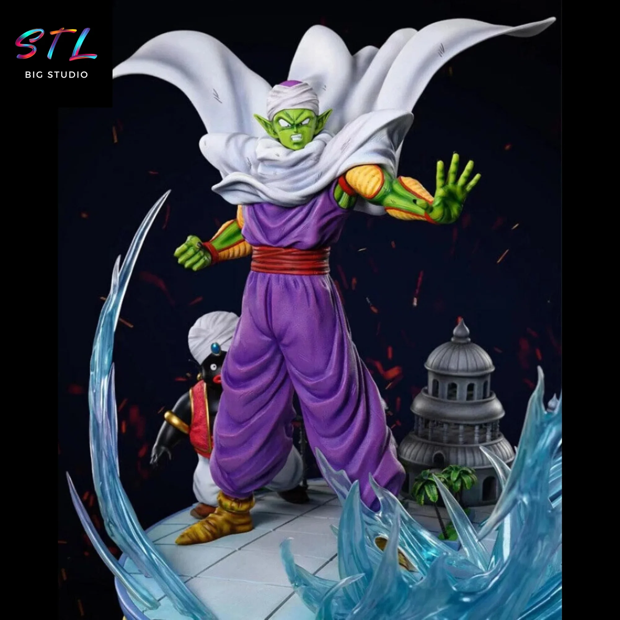 piccolo stl dragon ball z figura impreison 3d piccolo stl dragon ball z figura impreison 3d