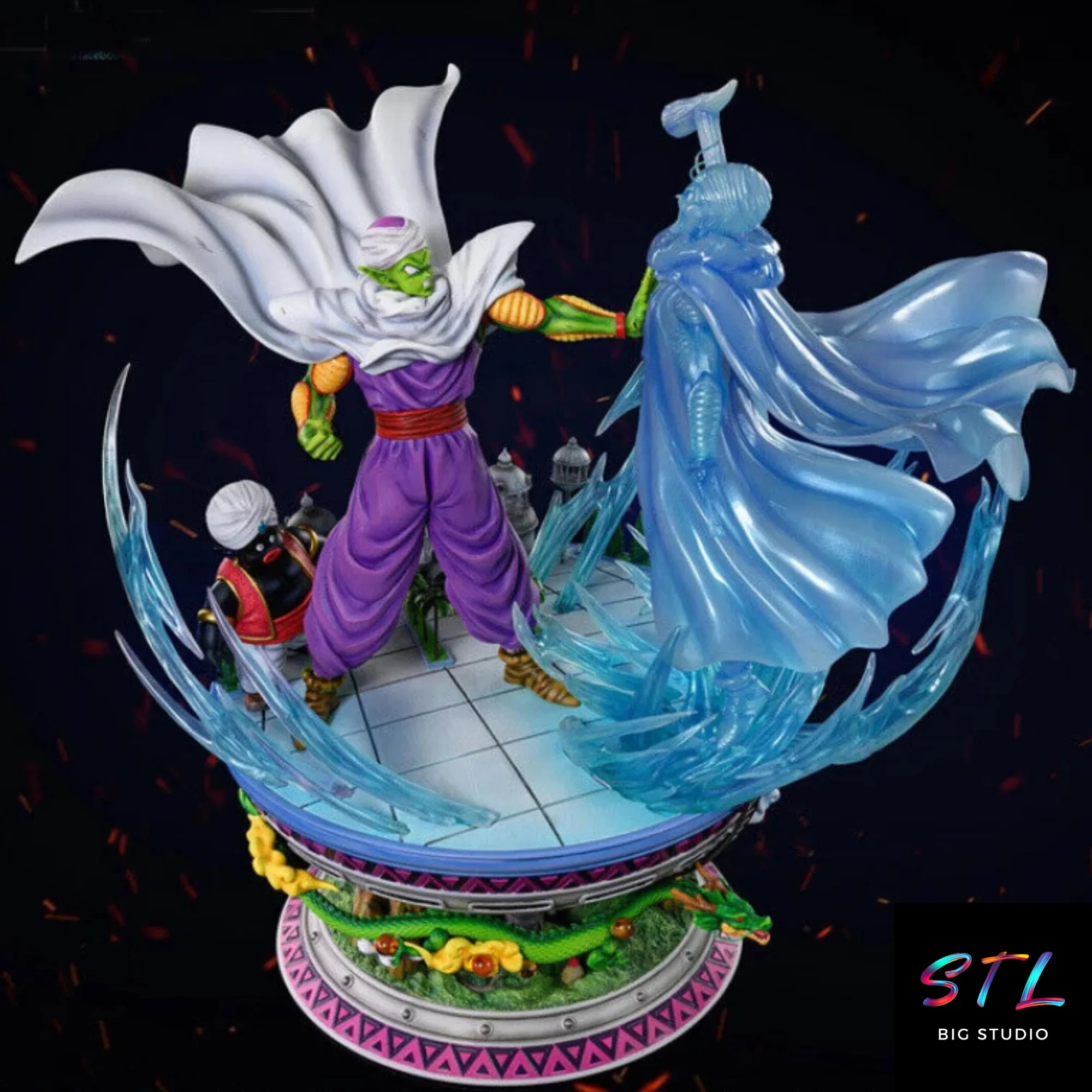 piccolo y kami stl bola de dragon z figura impresion 3d piccolo y kami stl bola de dragon z figura impresion 3d