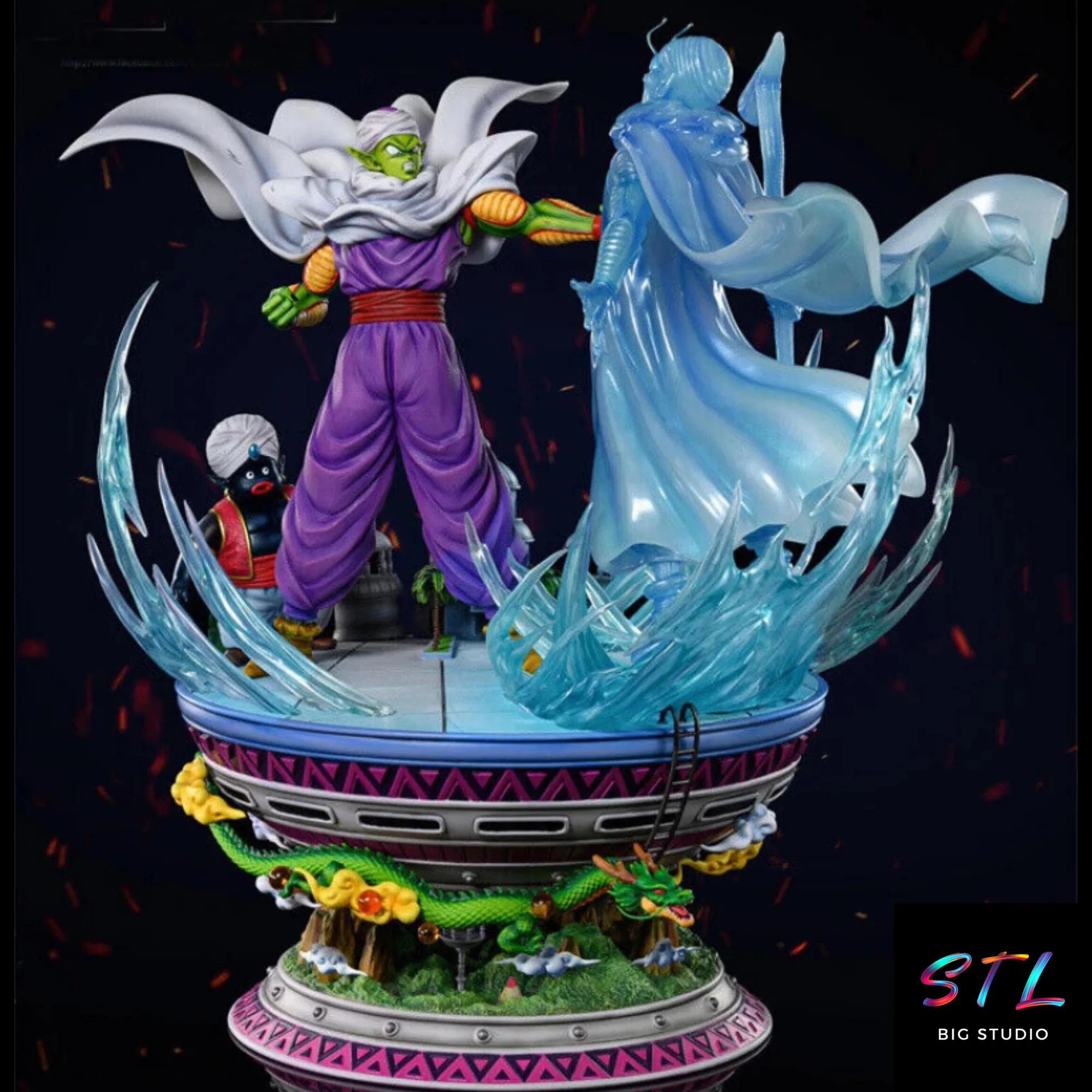 piccolo y kami stl impresion 3d dragon ball z