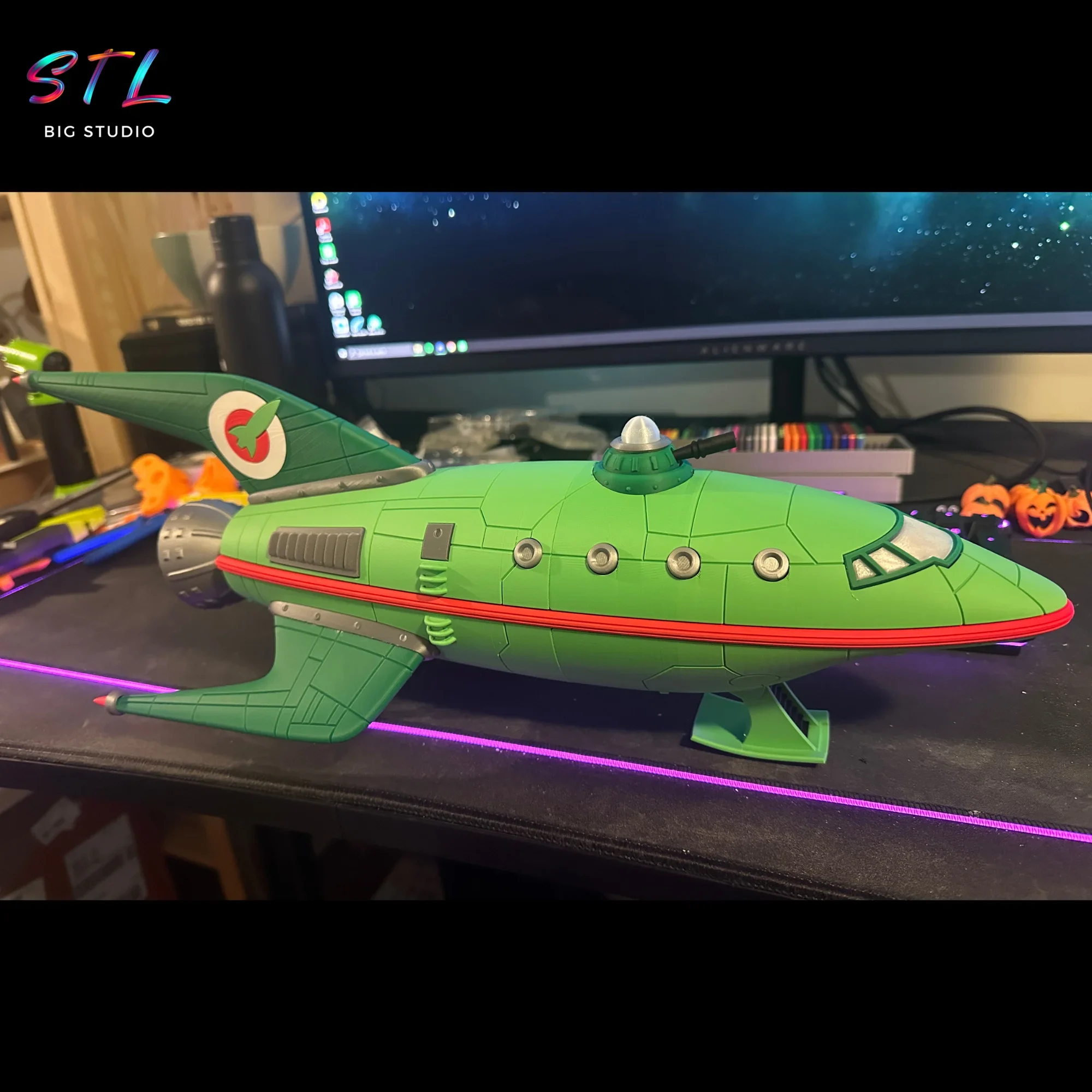 planet express ship stl futurama para impresion 3d planet express ship stl futurama para impresion 3d
