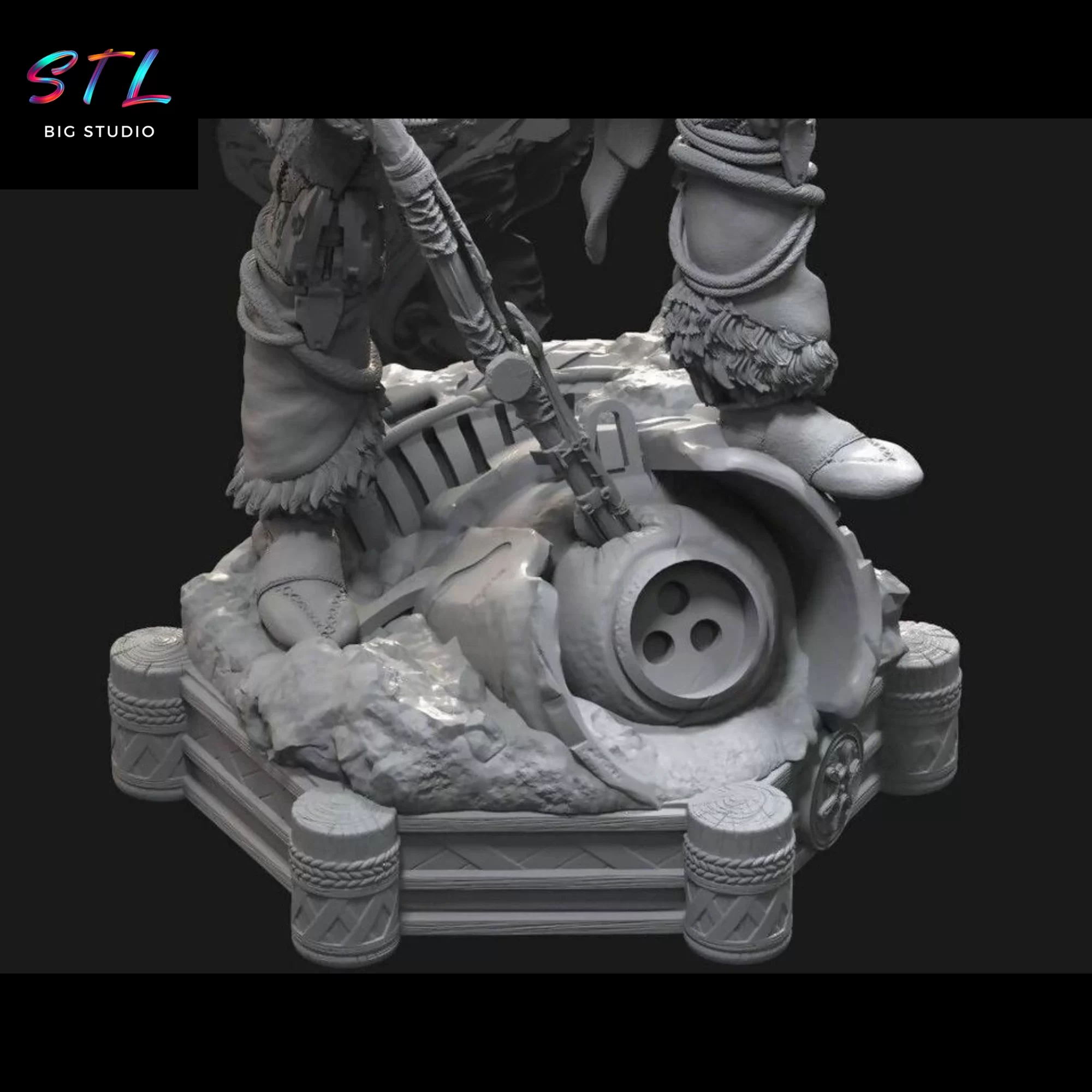 playstation stl horizon zero dawn diorama 3d playstation stl horizon zero dawn diorama 3d