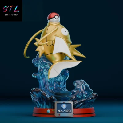 pokemon stl magikarp para impresion 3d