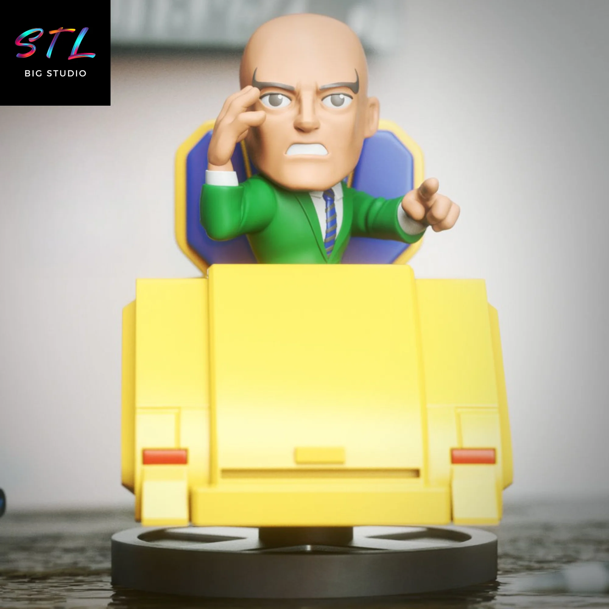 profesor x chibi stl x-men impresion 3d