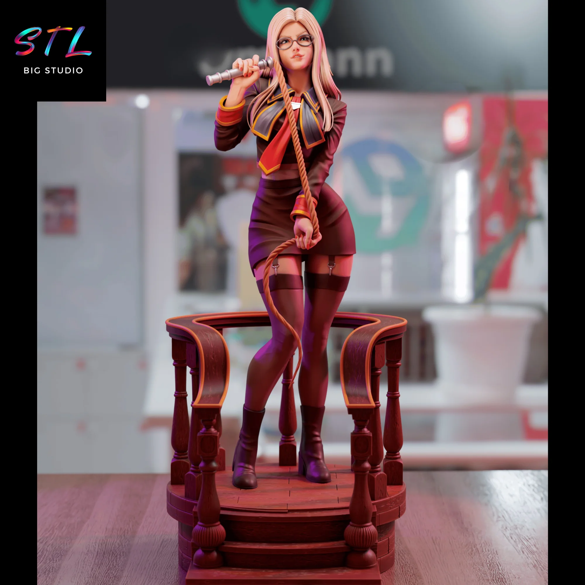 Quistis Trepe STL | Final Fantasy VIII | Figura para Impresión 3D