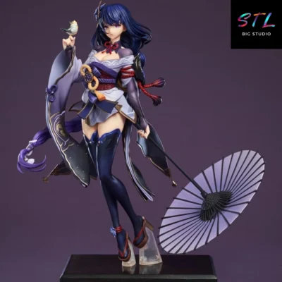 raiden shogun stl genshin impact para impresion 3d