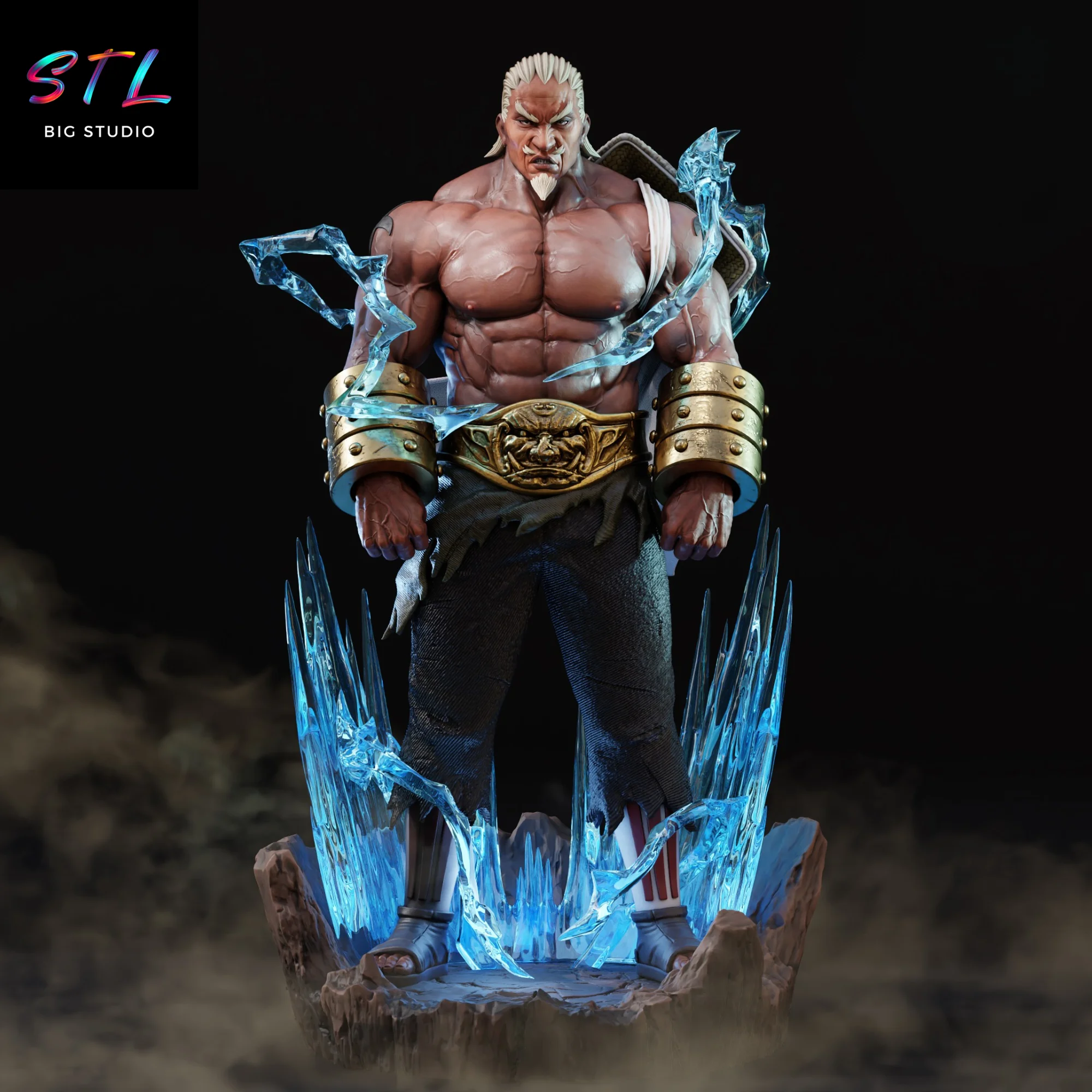 raikage stl naruto shippuden impresion 3d